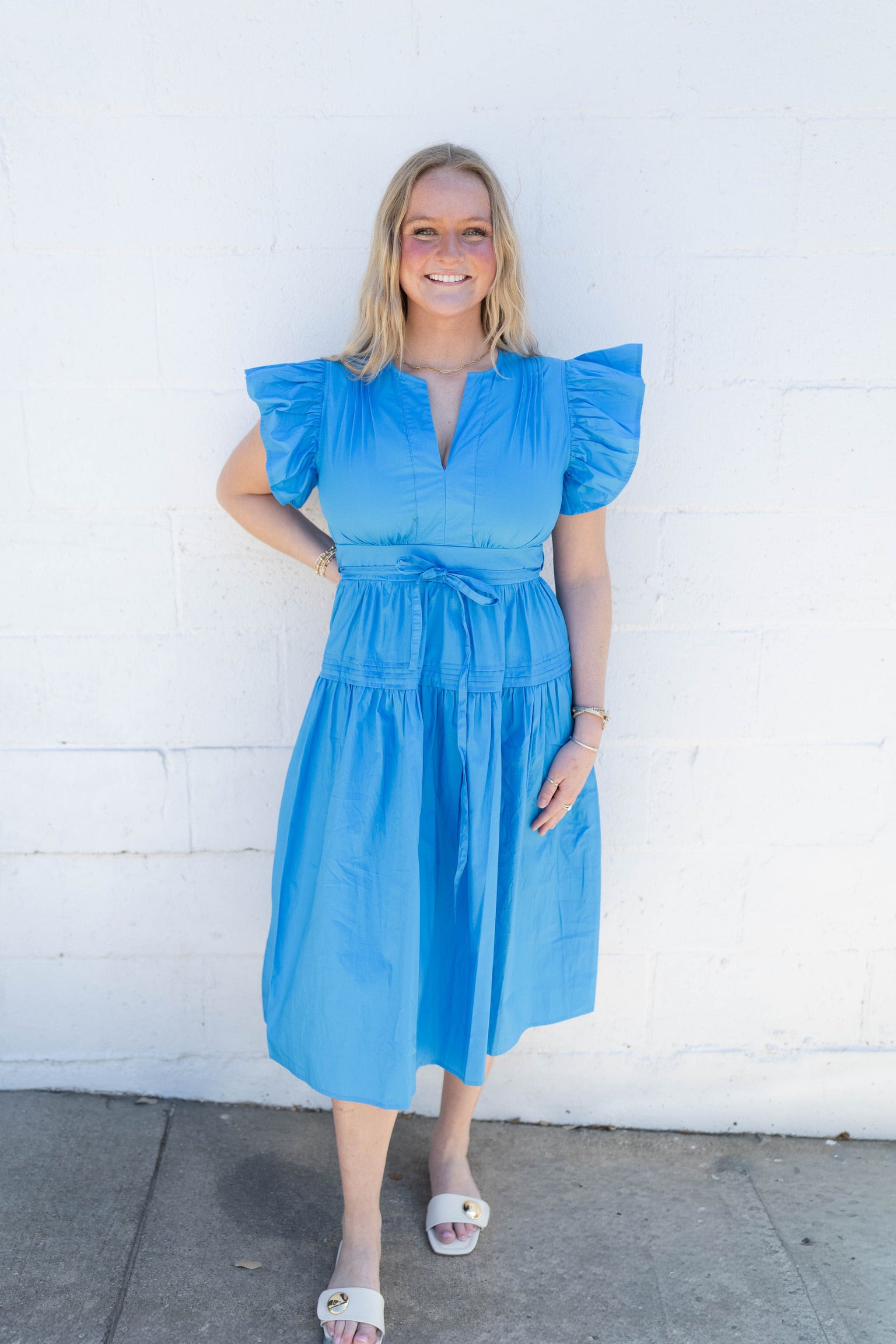 Blue Cala Dress