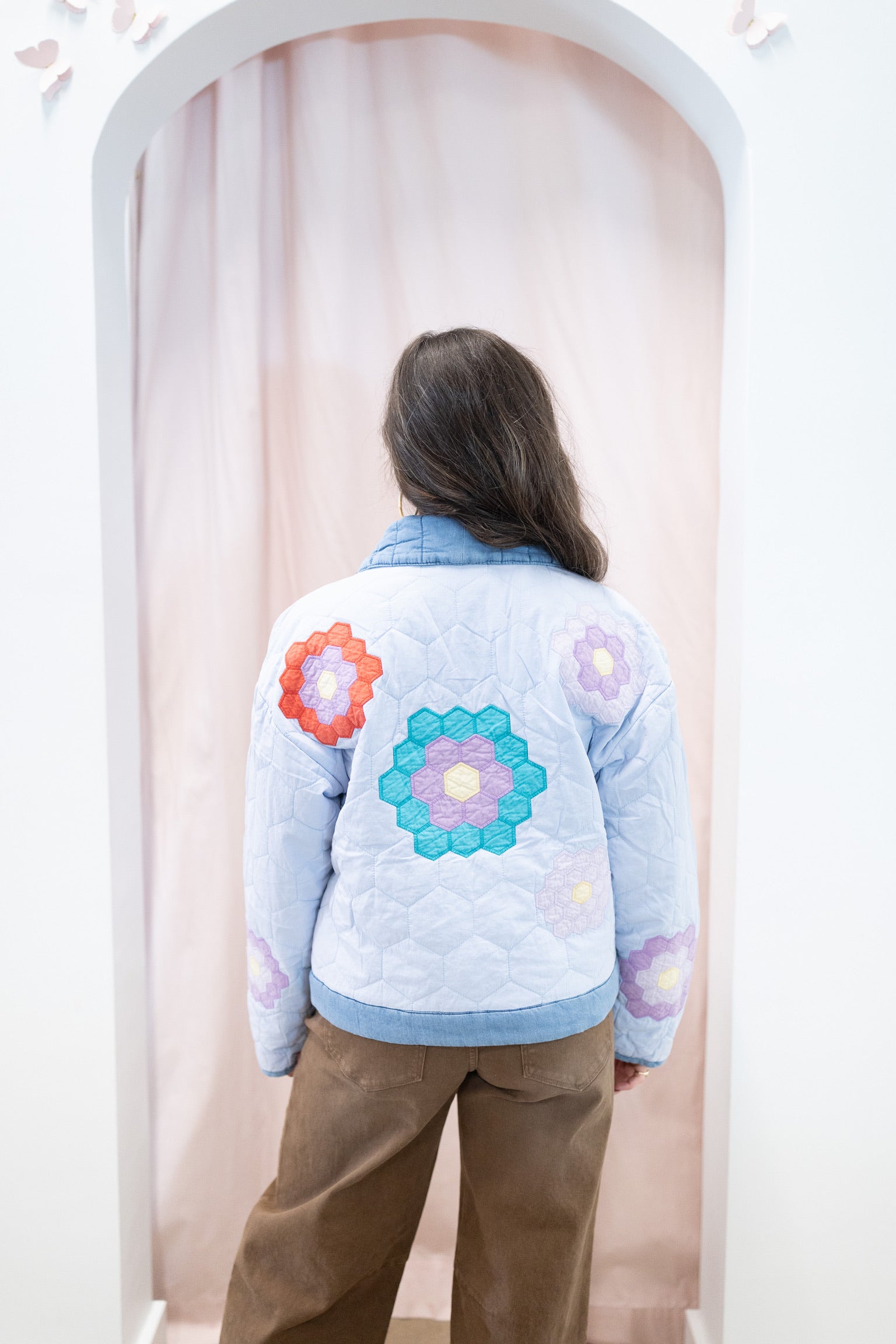 Denim Quilted Jacket