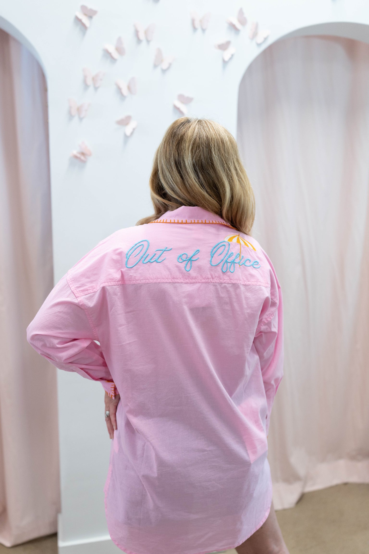 Vacay/Out of Office Cover-Up Shirt