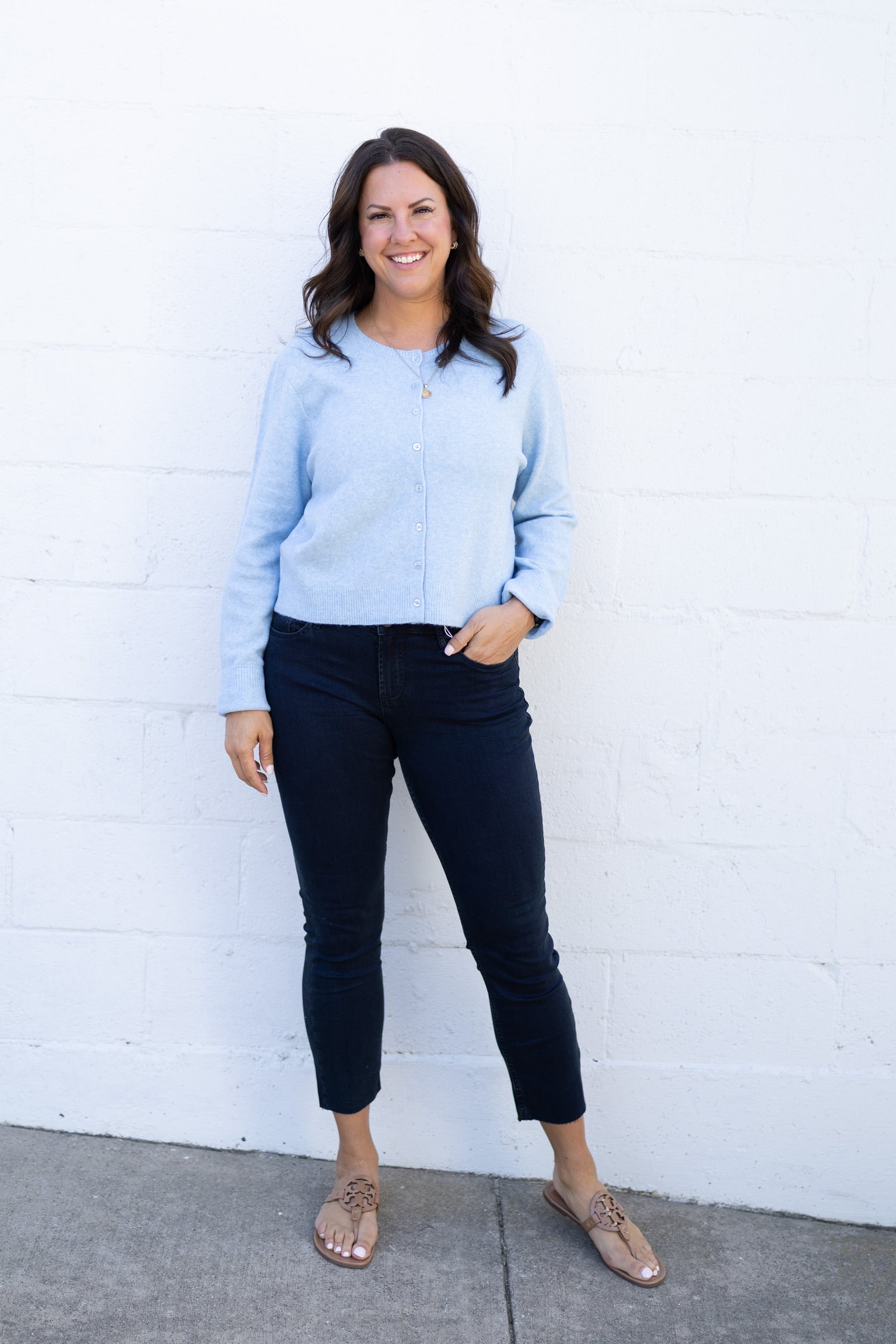 Medina Serene Blue Cardigan