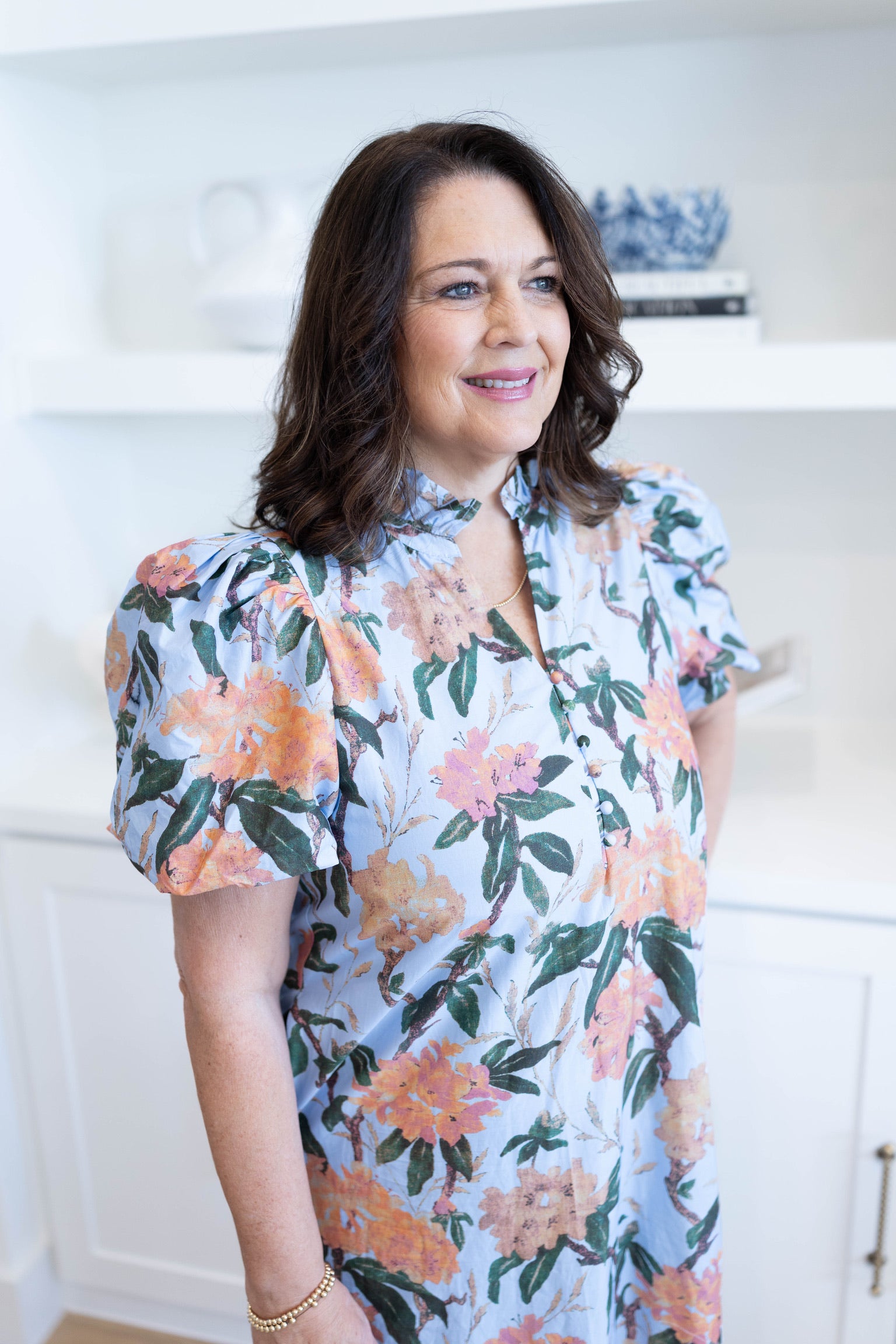 Everly Bloom Midi Dress