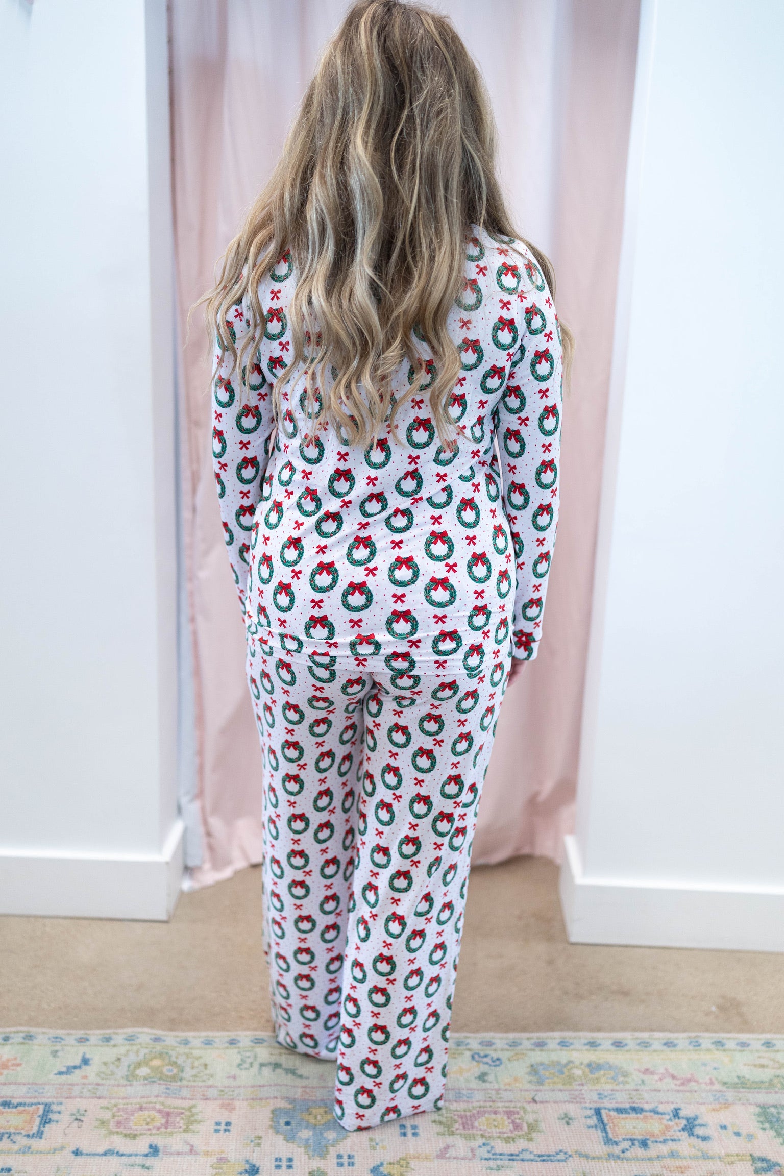 Wreath Pajama Pants
