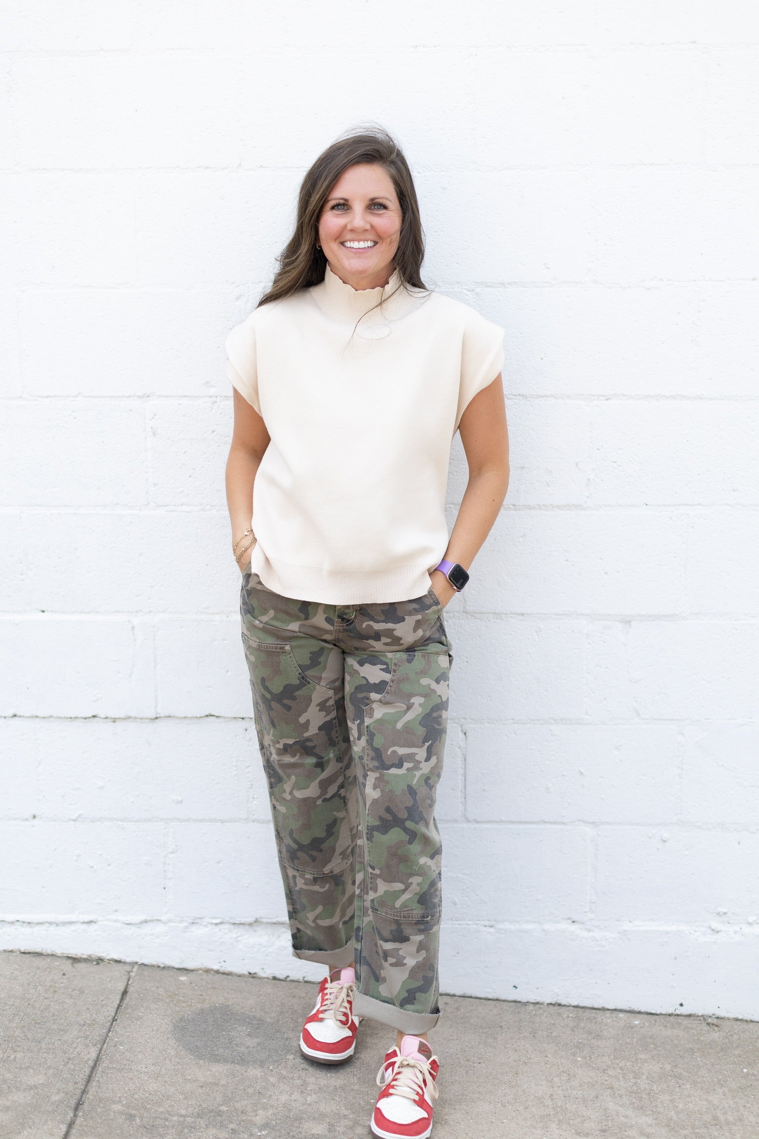 Sundaze Hideaway High Rise Crop