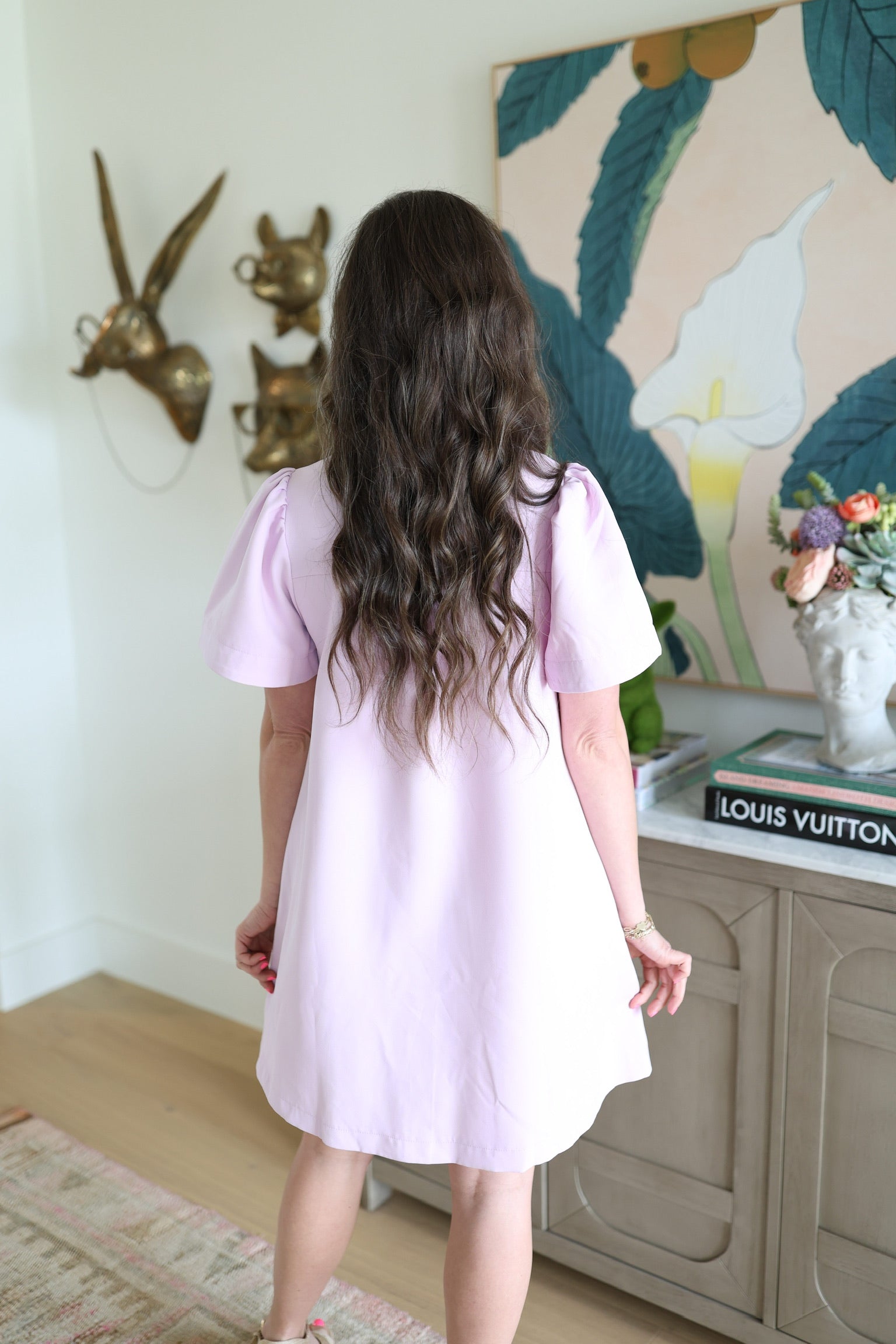 Cesily Collar Button Down Mini Dress