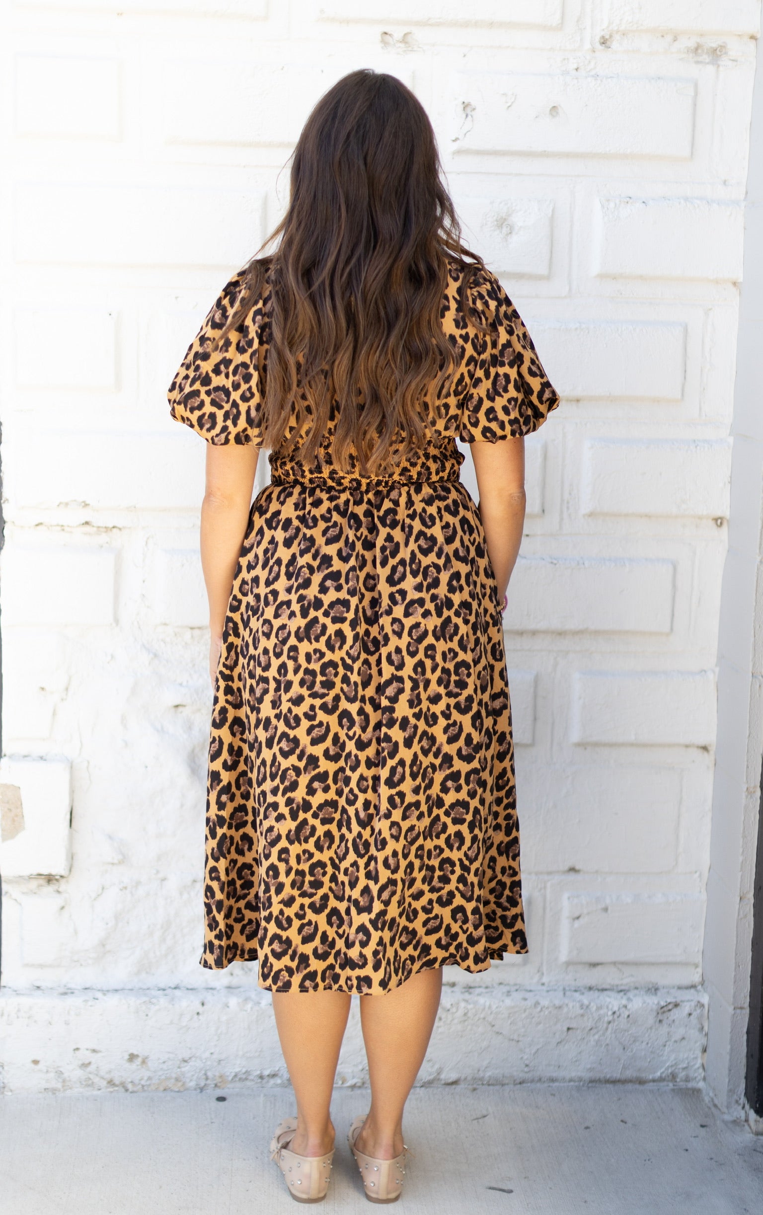 Leopard Midi Dress