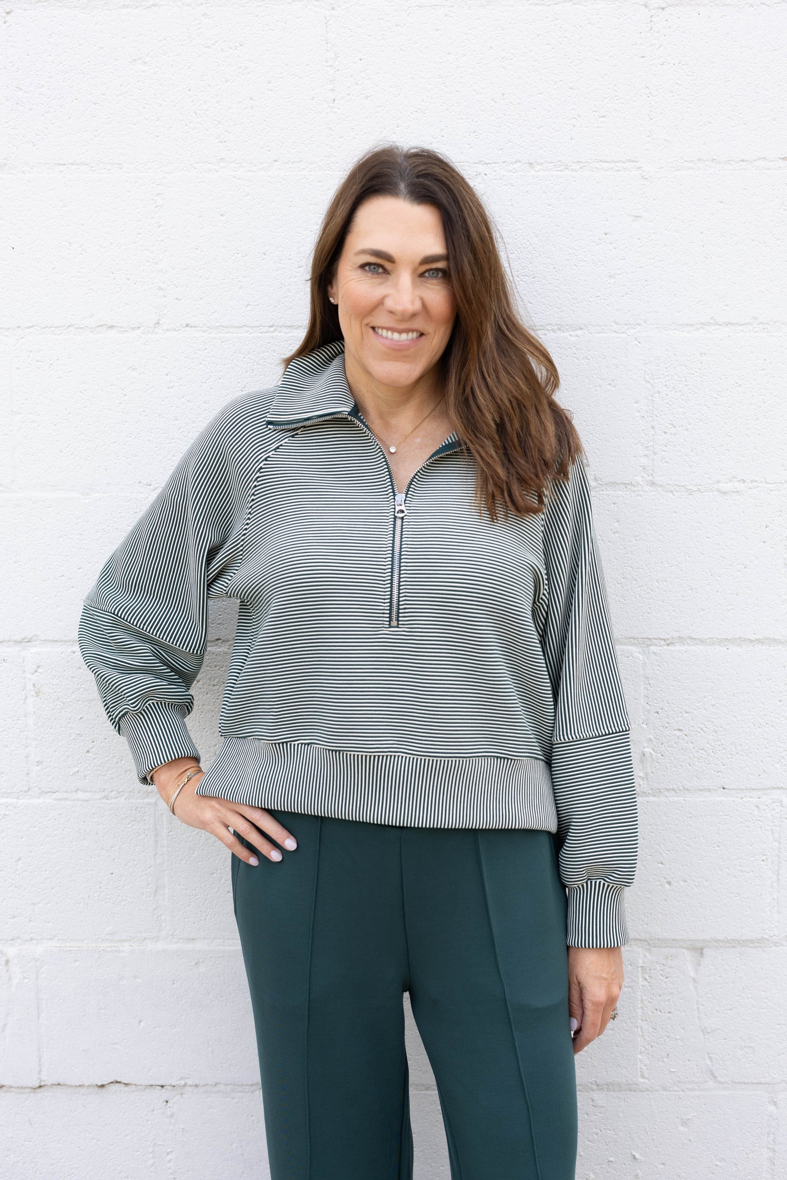 Ponderosa Pine Milano Half Zip