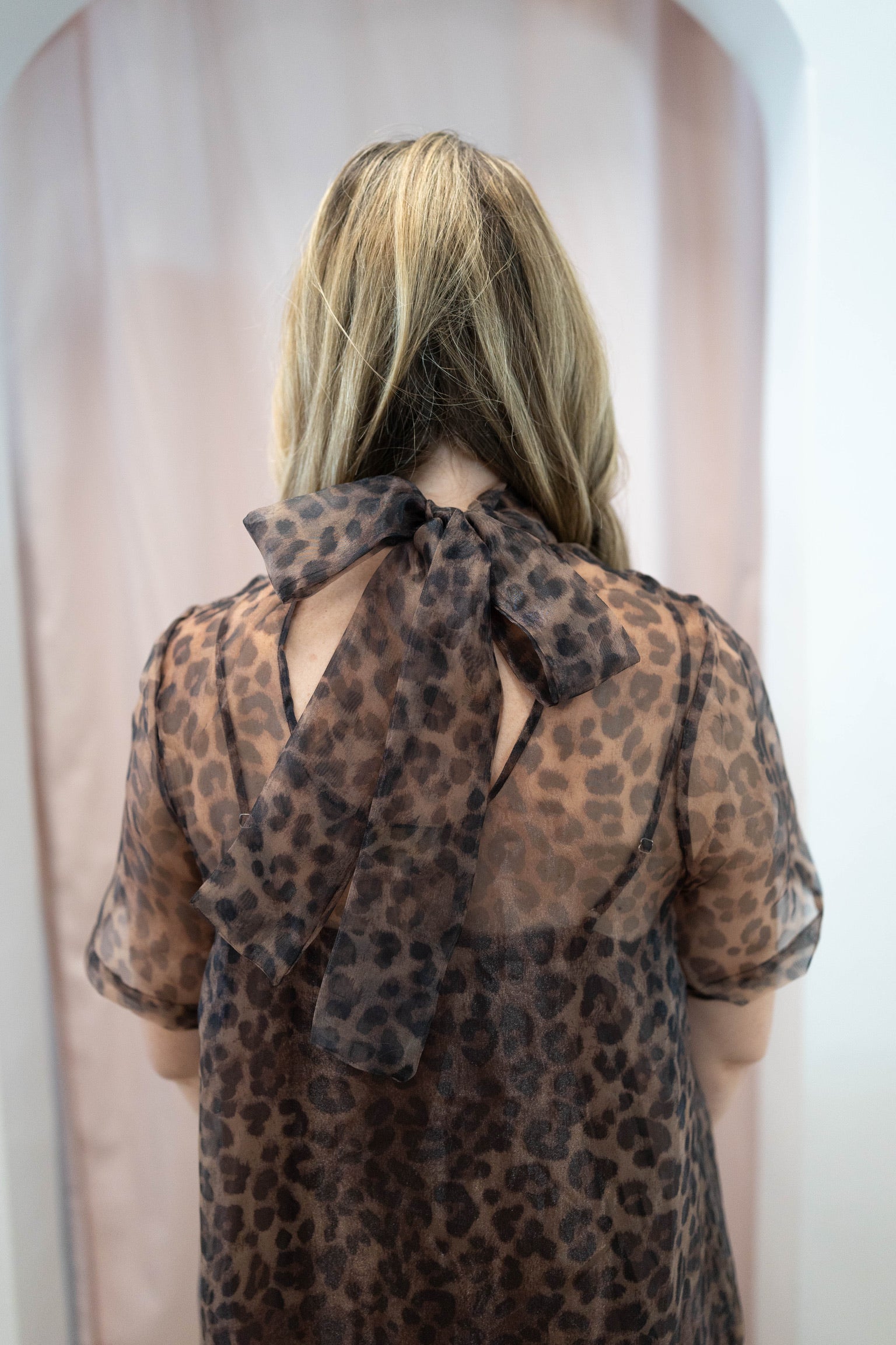 Linden Leopard Midi Dress