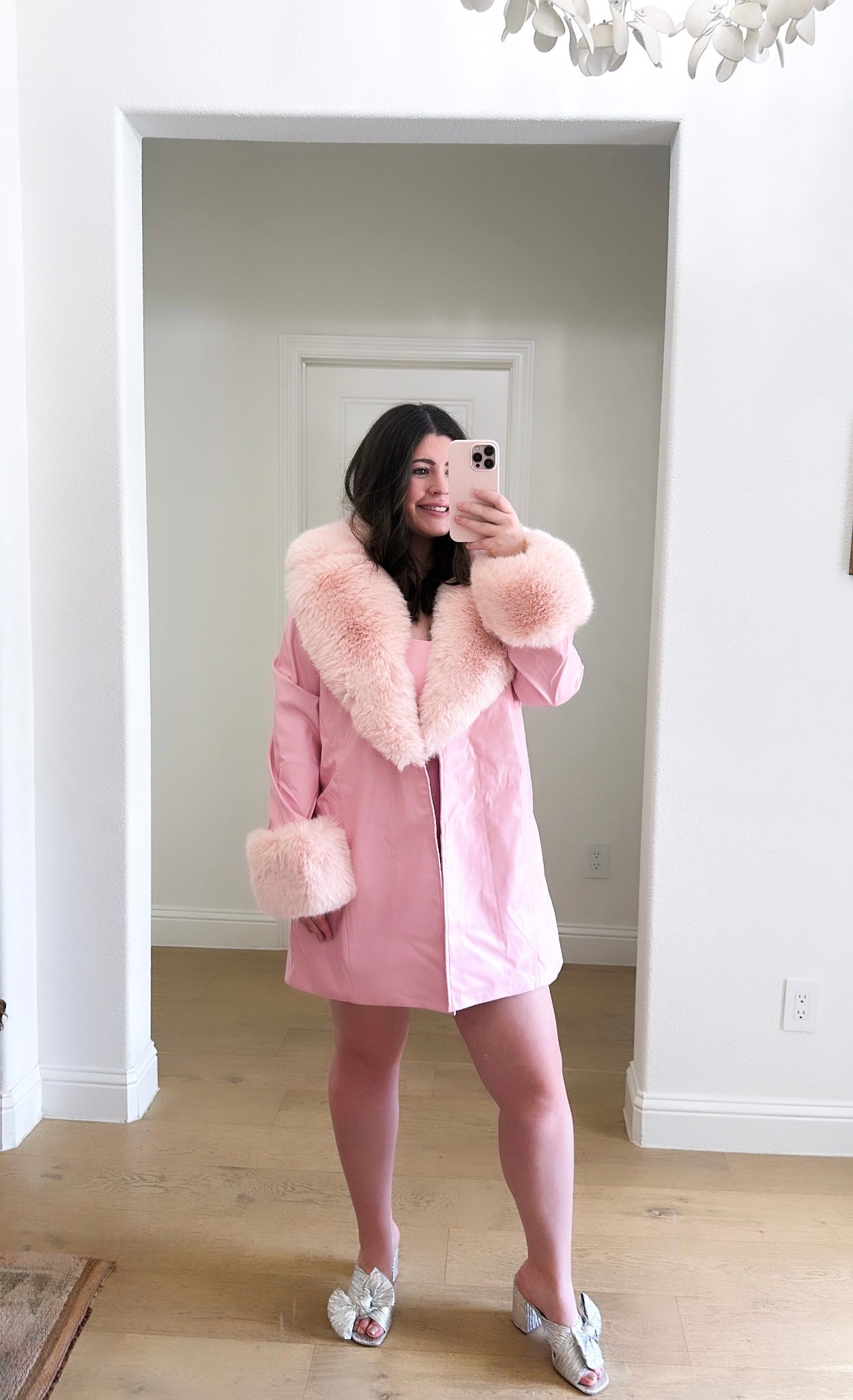 Penny Lane Coat, Pink