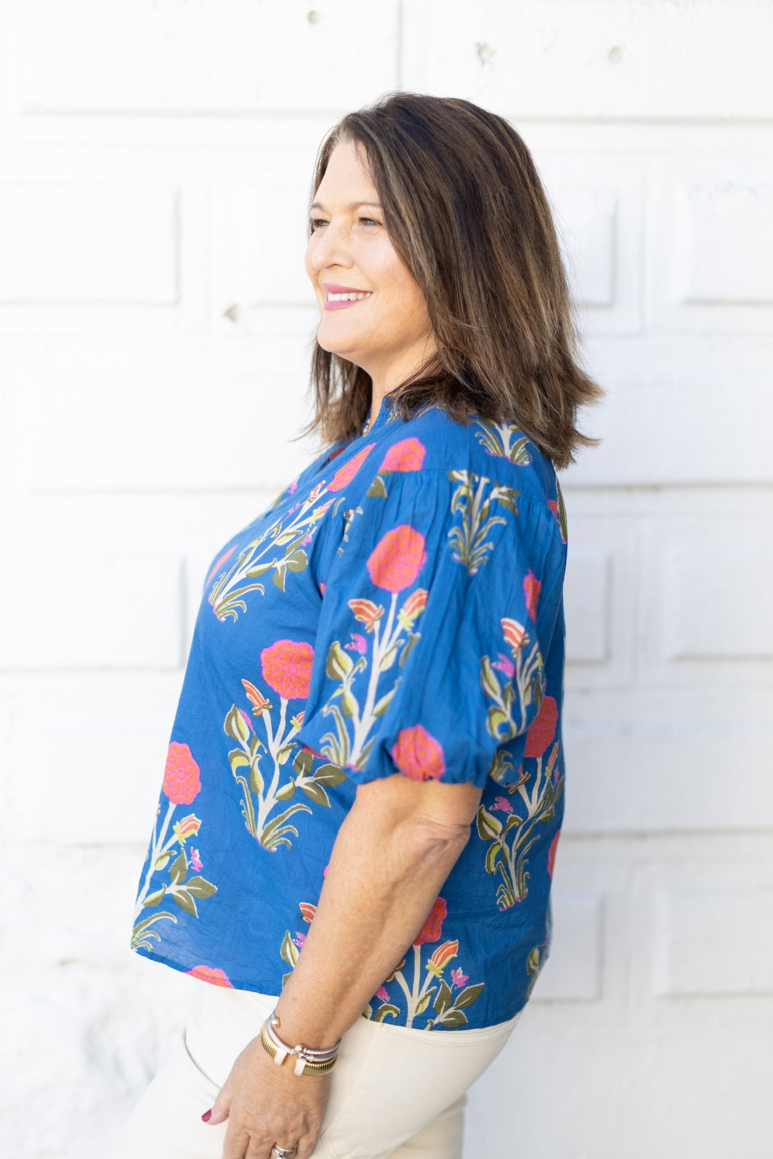 Evelyn Floral Top