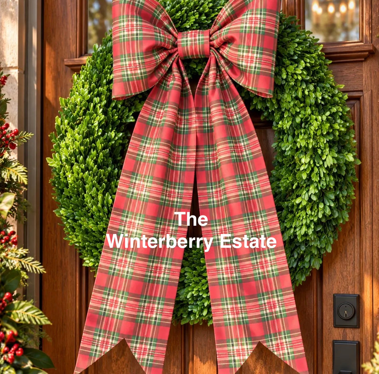 Oversized Front Door Bow