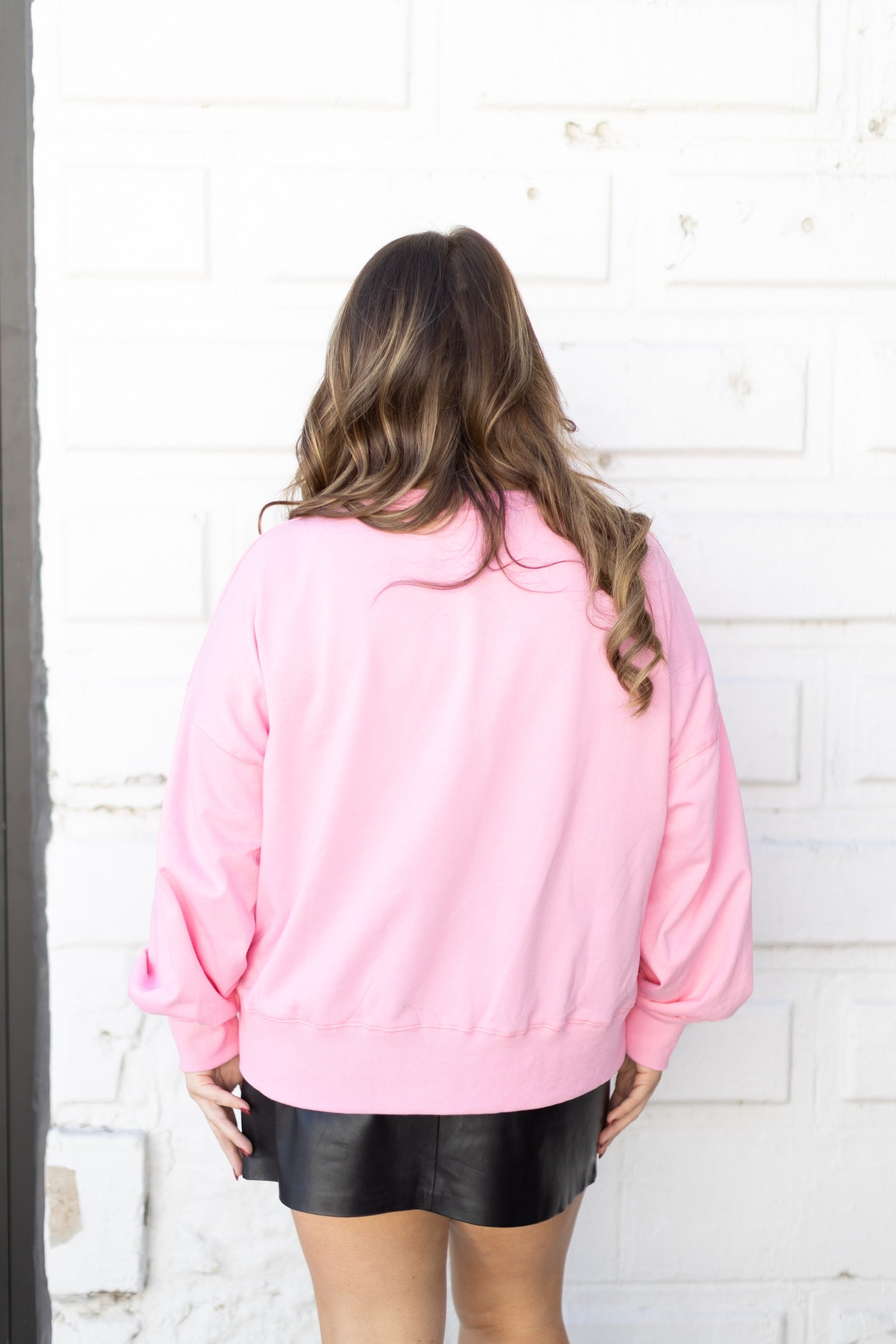 Pink Bow Sweatshirt