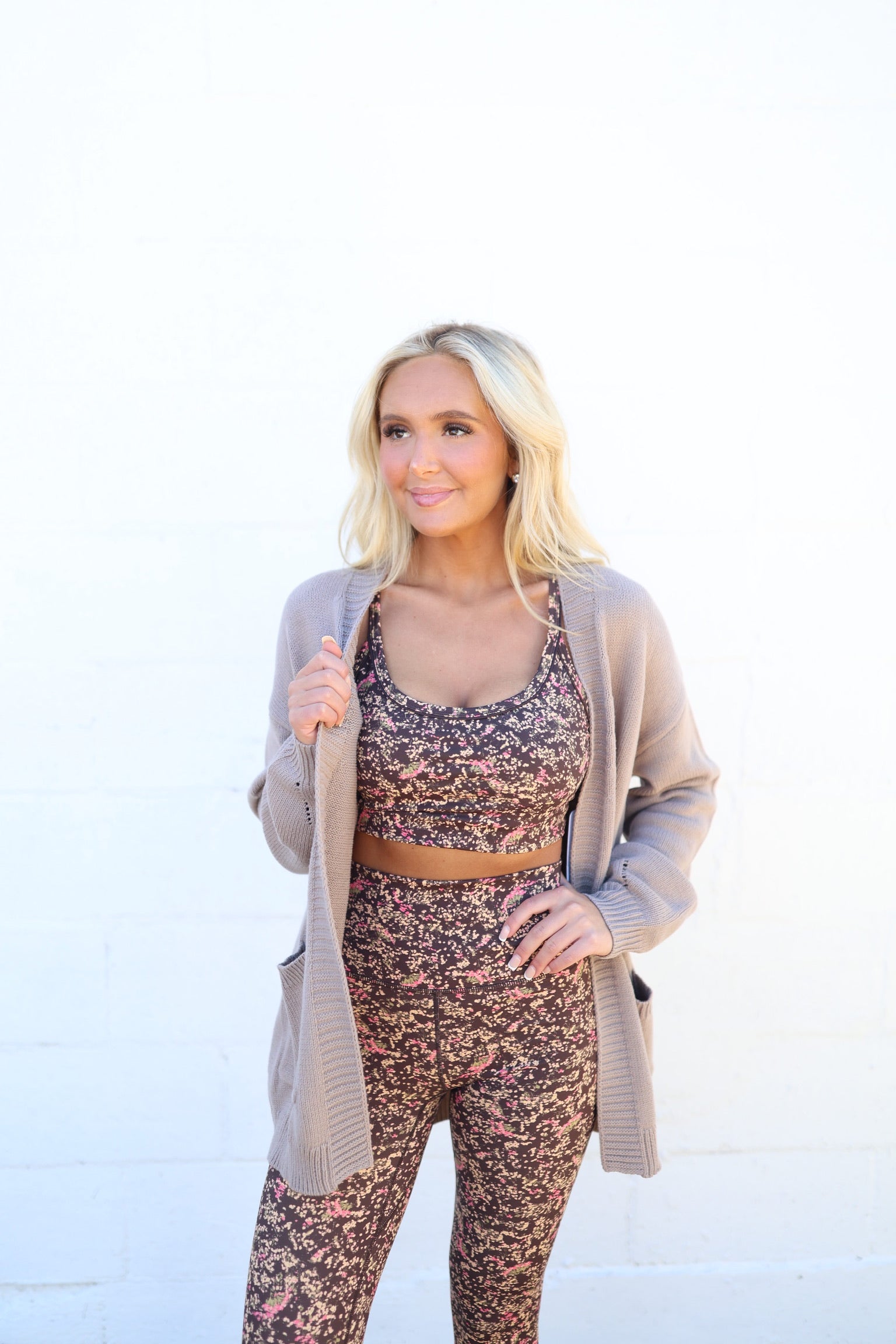 Wild Mushroom Sanborn Cardigan
