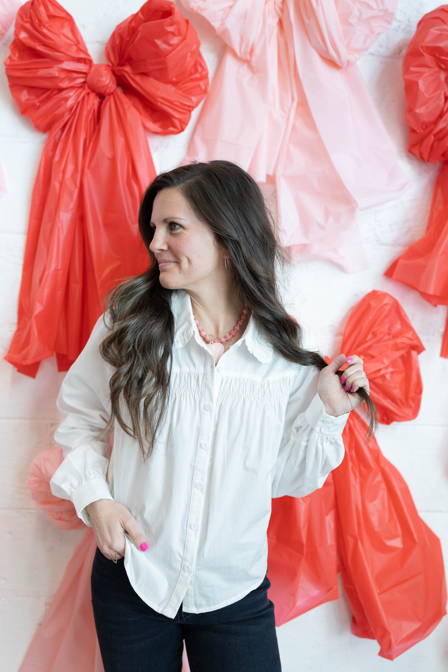 Georgia White Blouse