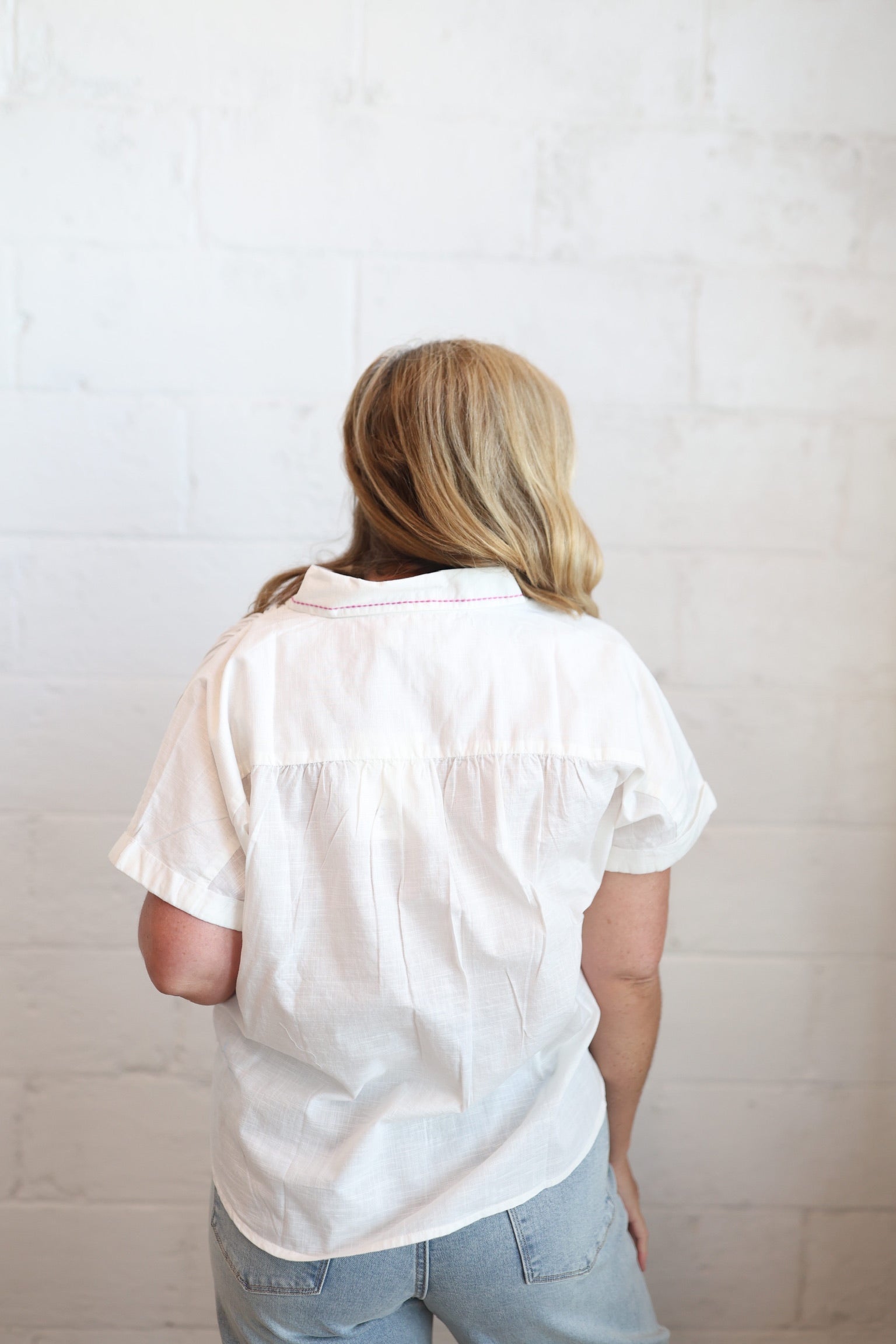 Olivia Flower Blouse