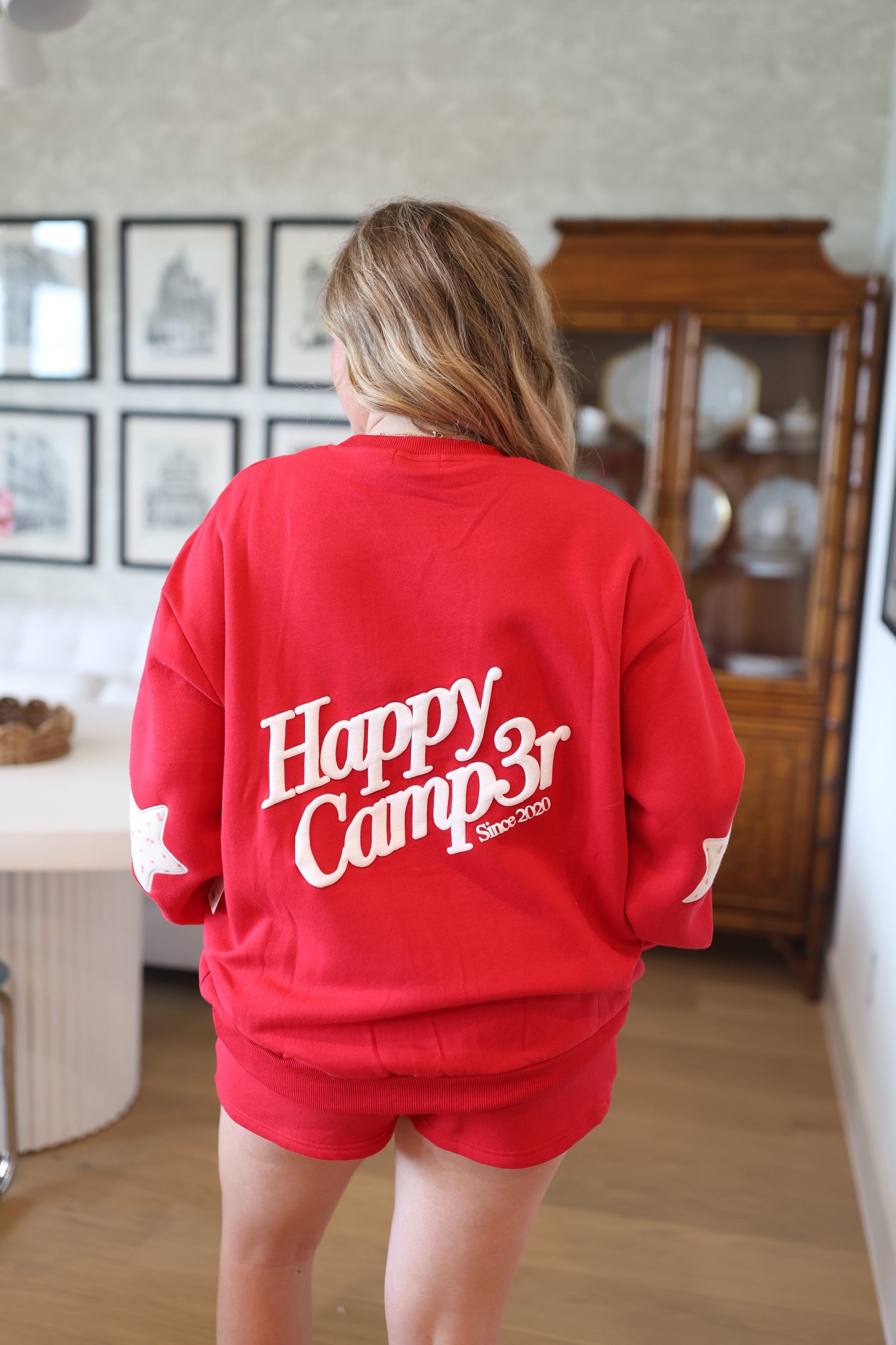 Red USA Crewneck Sweatshirt