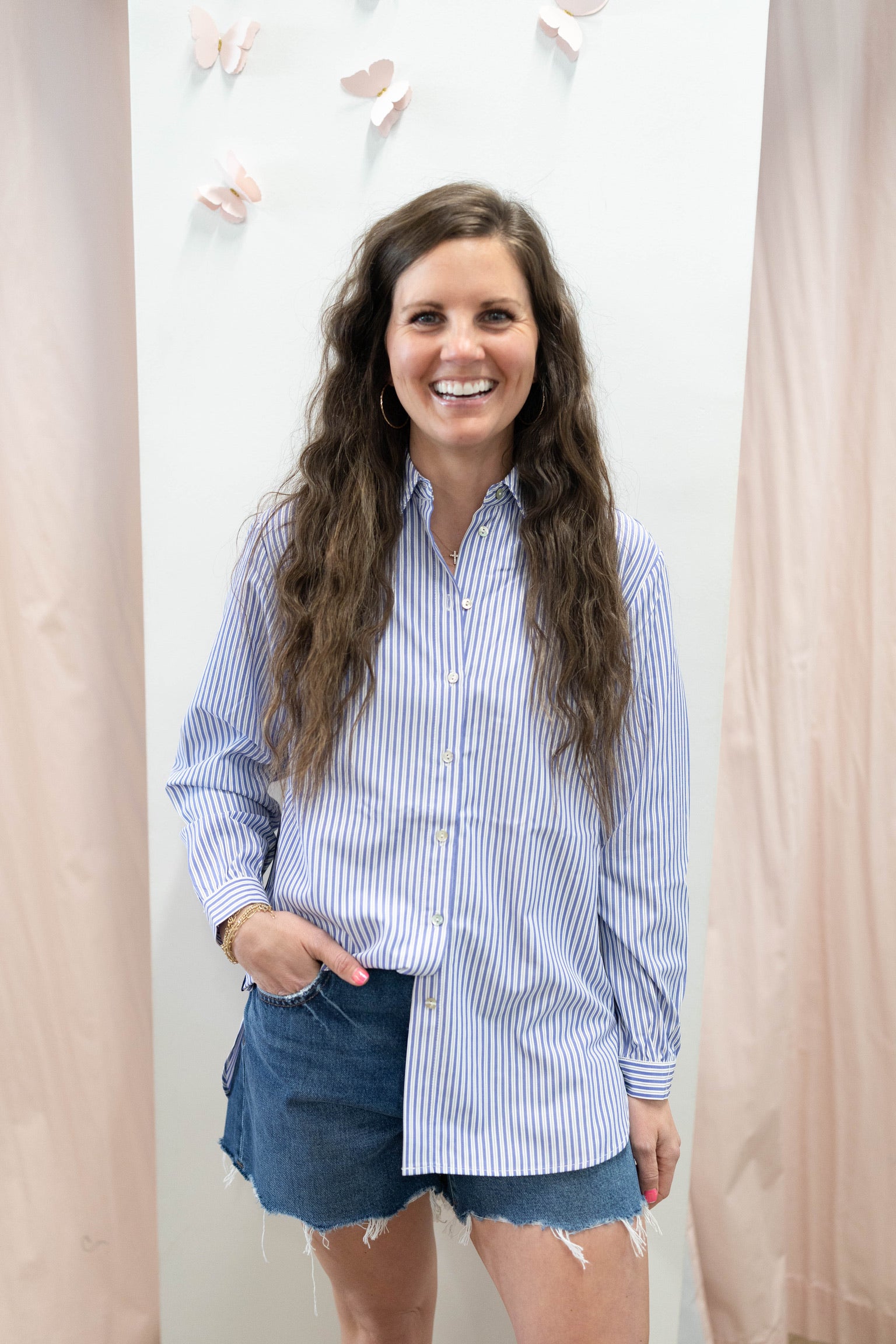 Leah Stripe Top