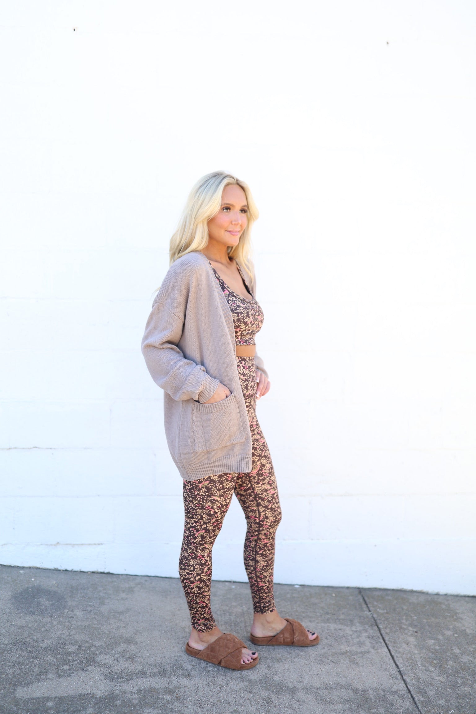 Wild Mushroom Sanborn Cardigan