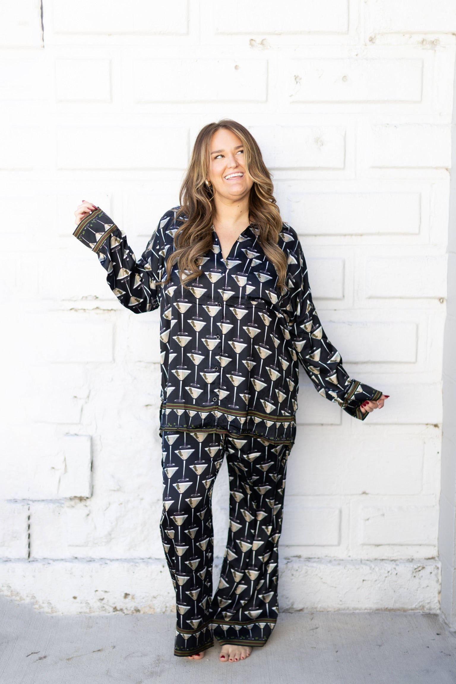 Dirty Martini PJ Pants | Mumu