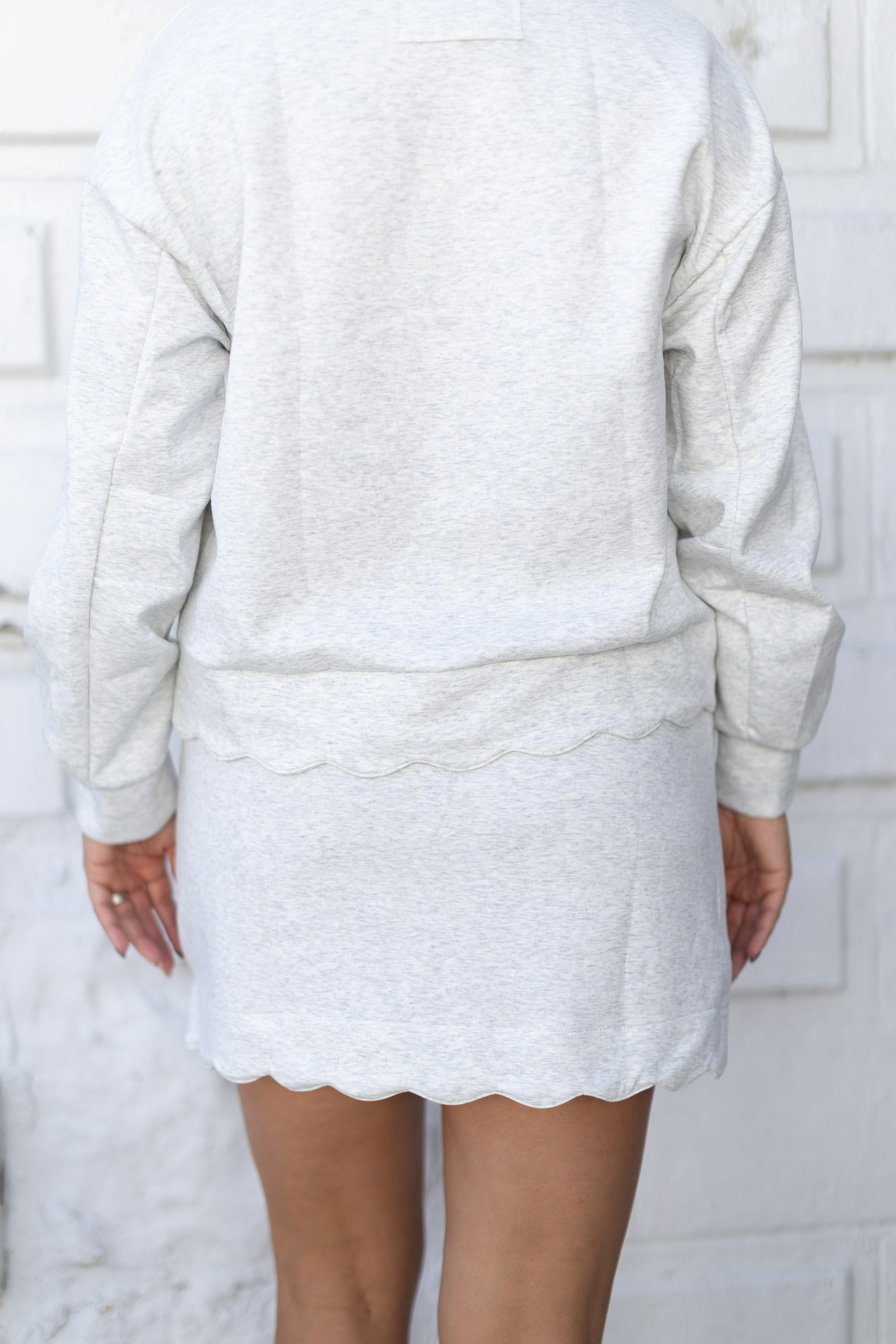 Cozy Scallop Sweatshirt