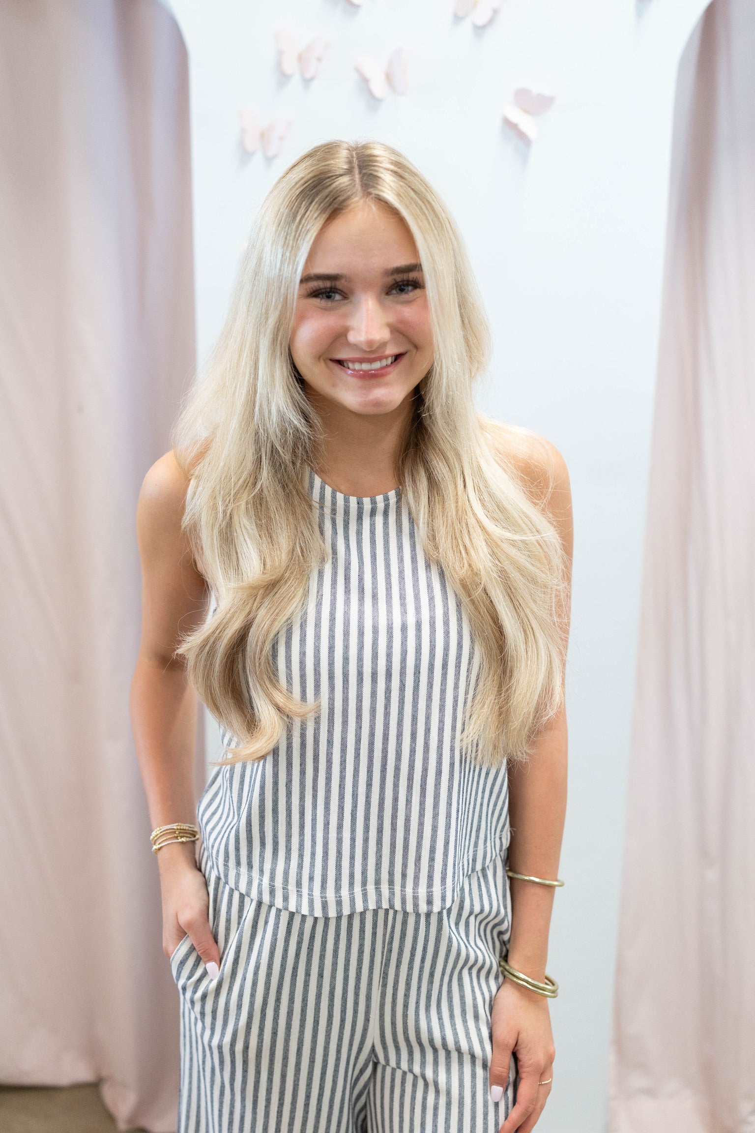 Eclipse Sloane Knit Striped Top