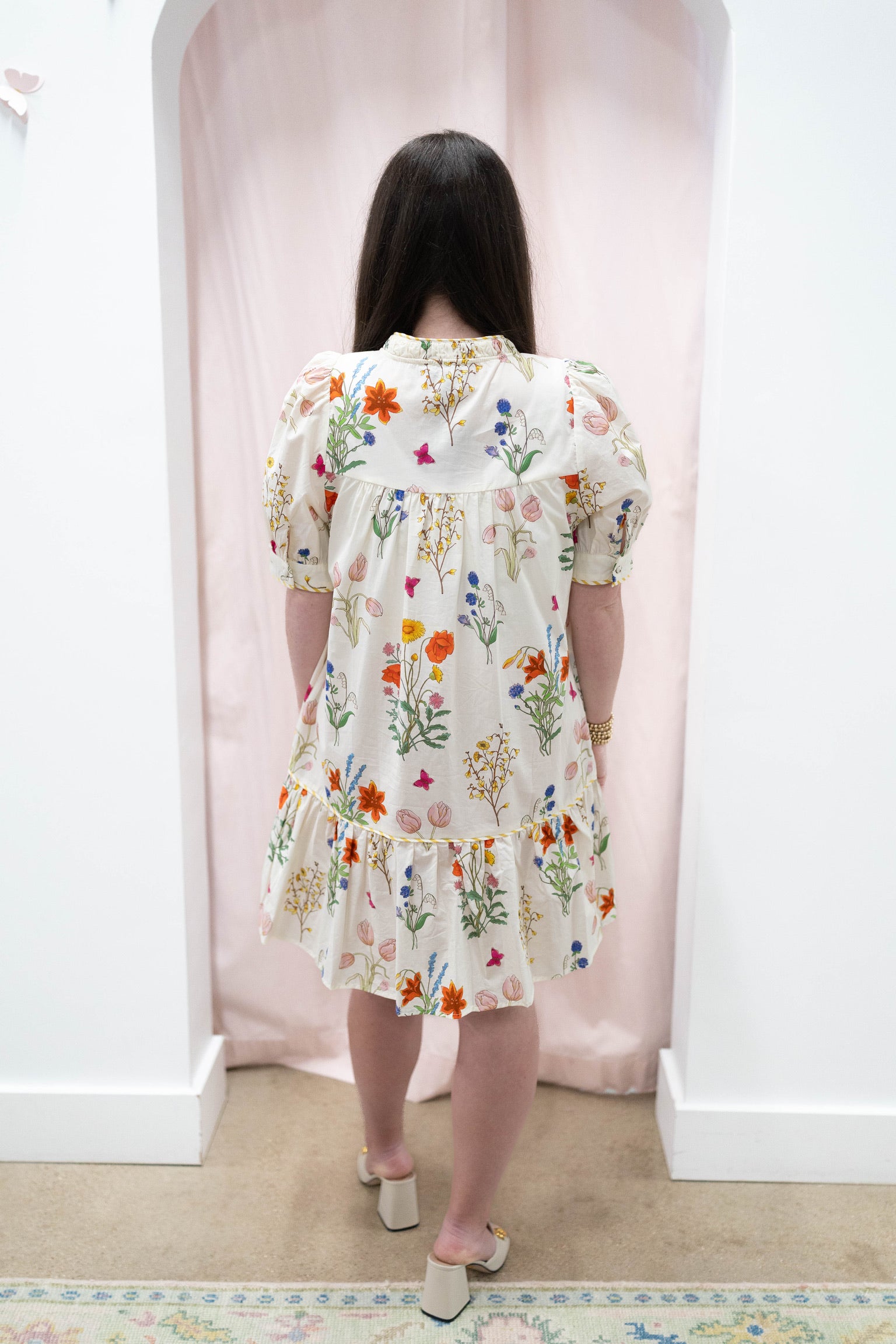 Butterfly Garden Mini Dress