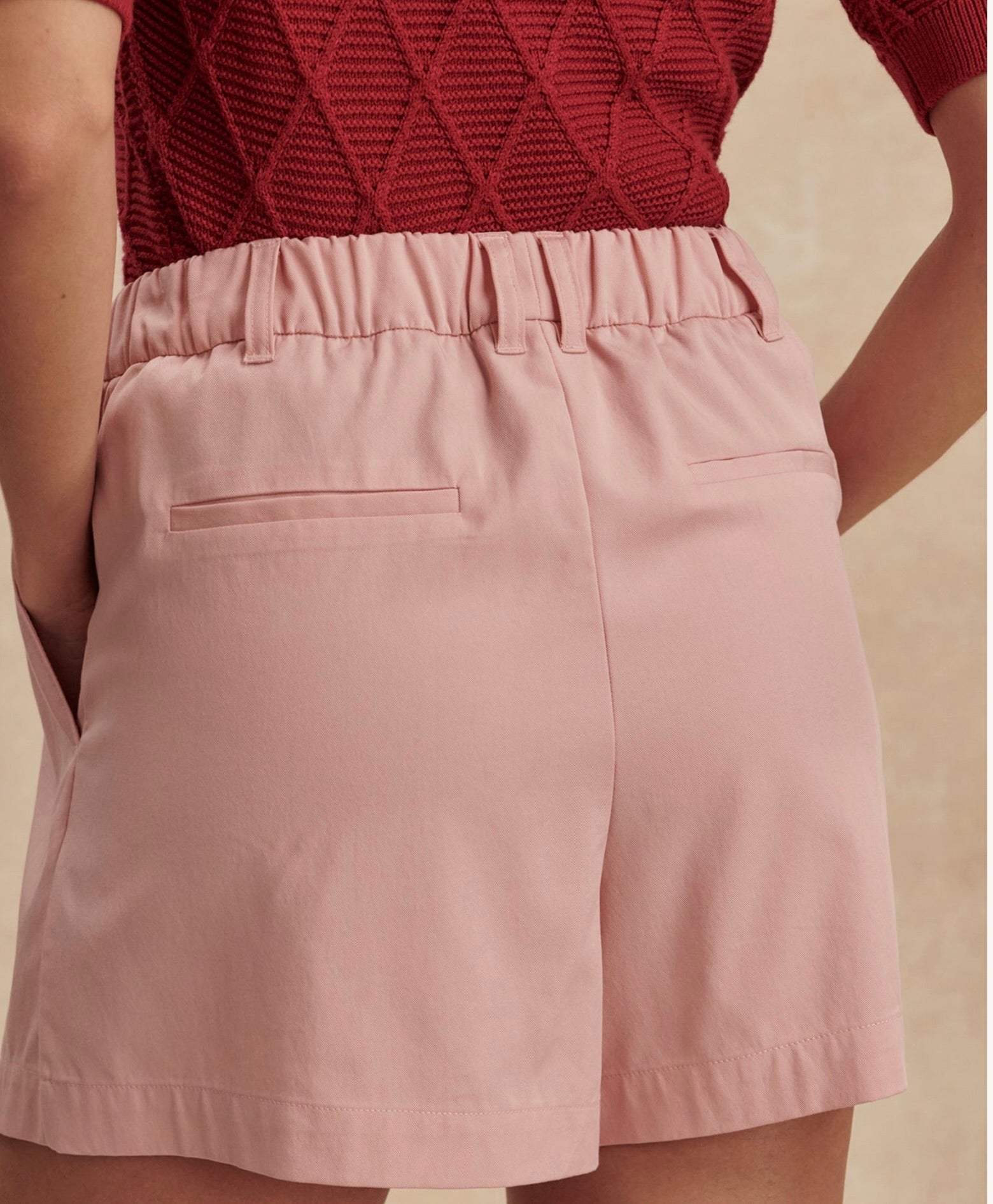 Tansy Rose Woven Shorts