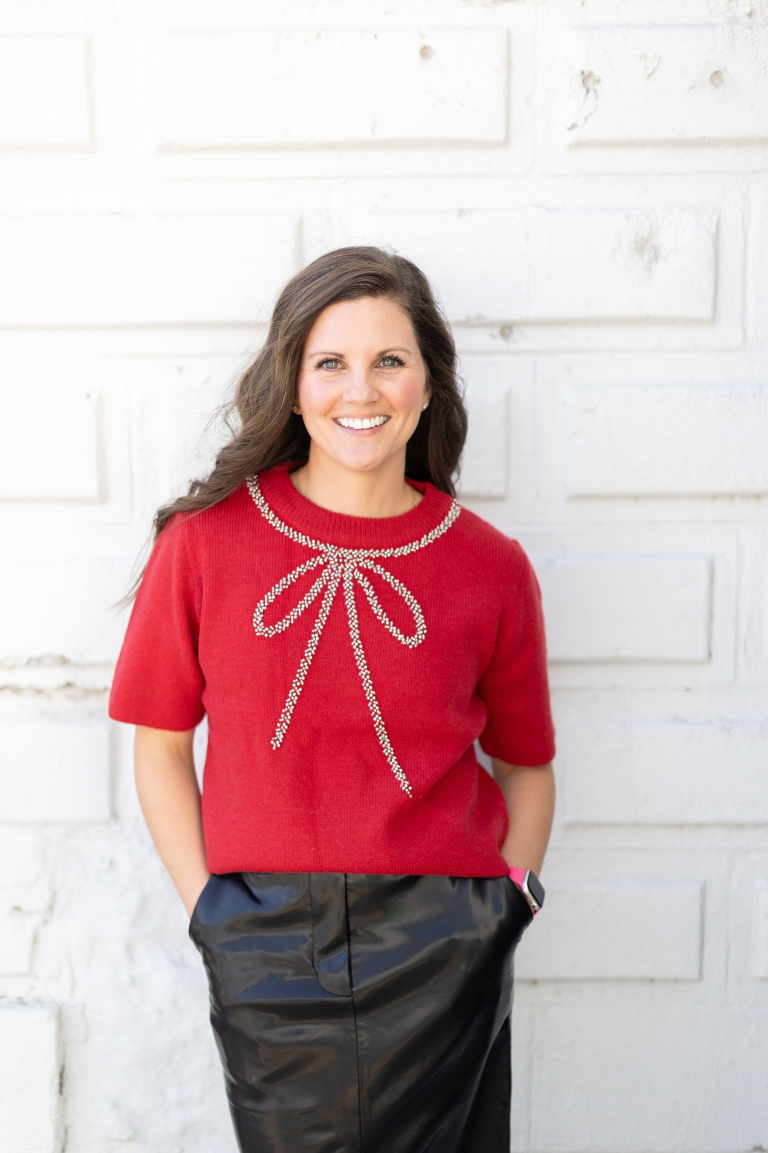 Holiday Bow Sweater