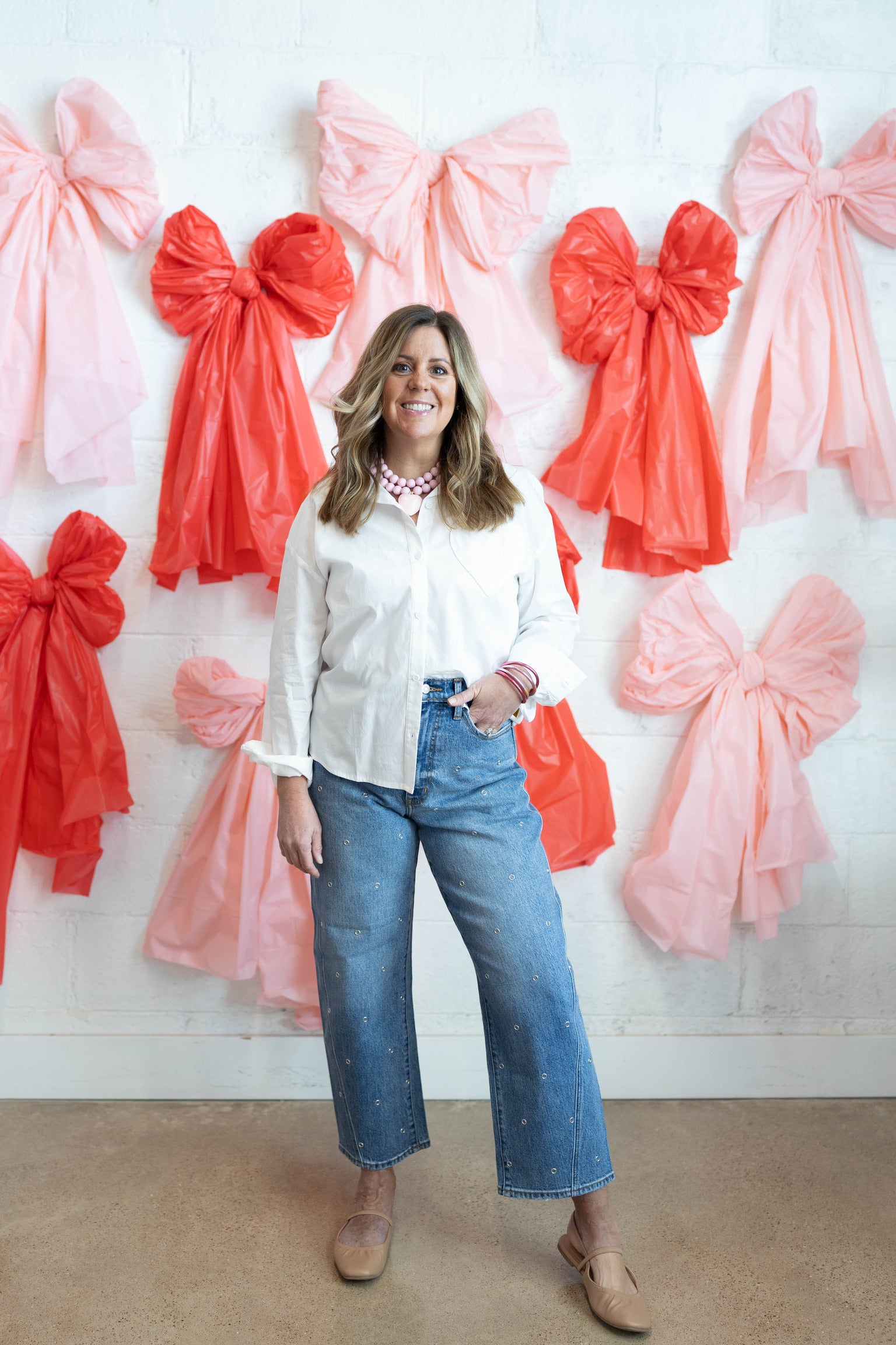 Heart Pocket Button Up