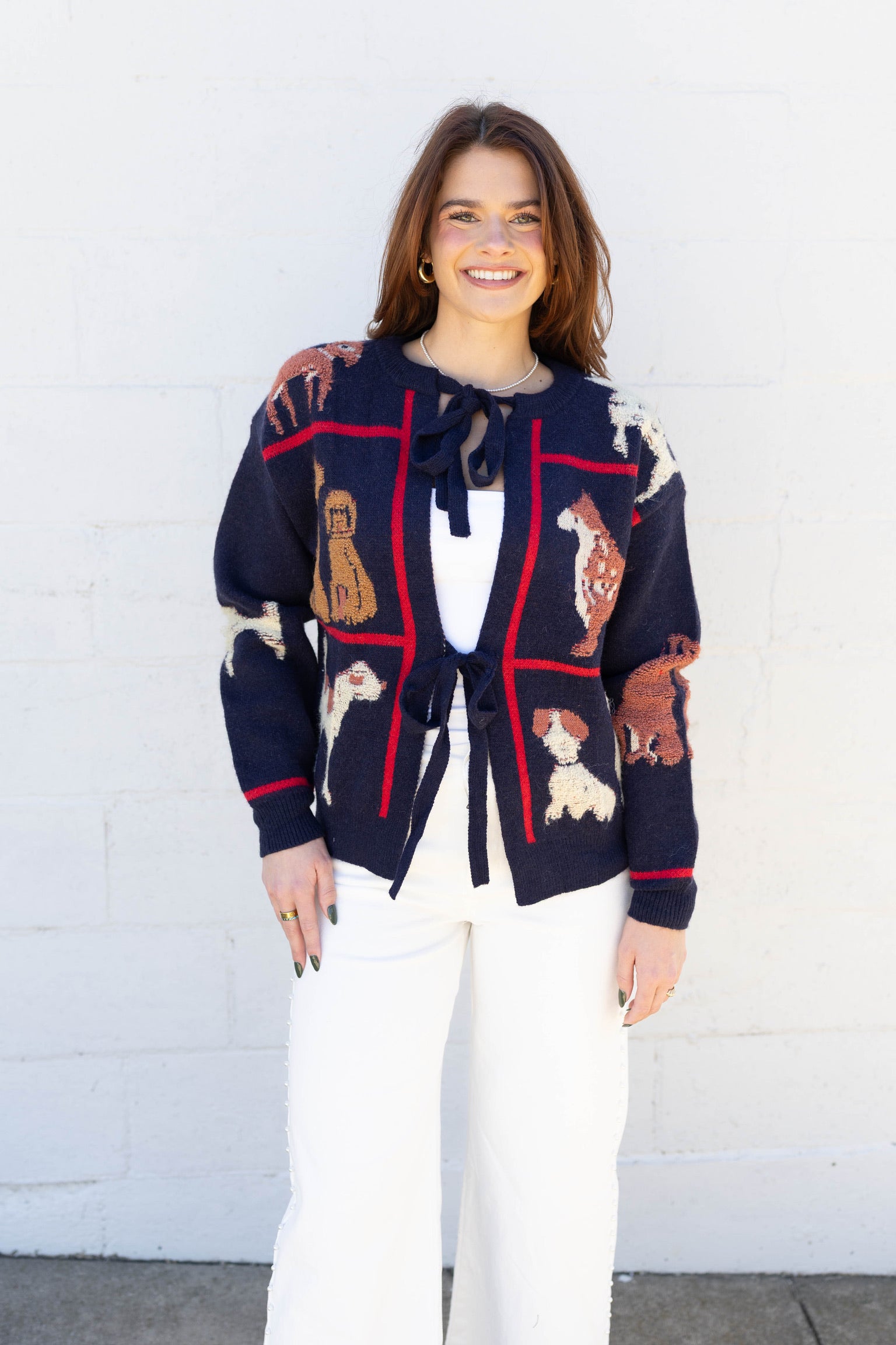 Puppy Love Bow Sweater