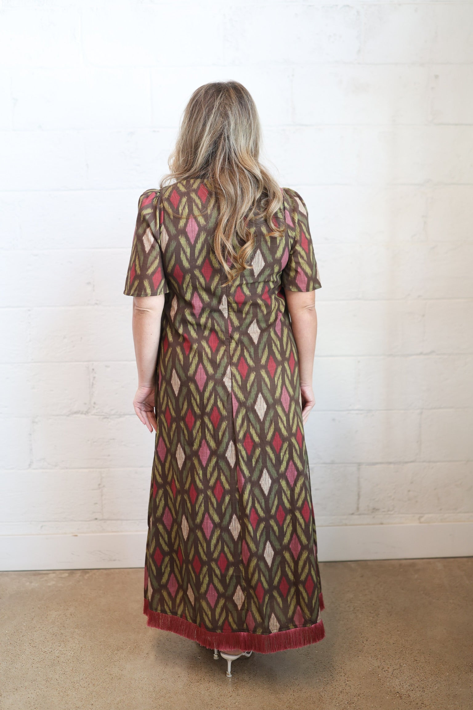 Nina Fringe Maxi Dress