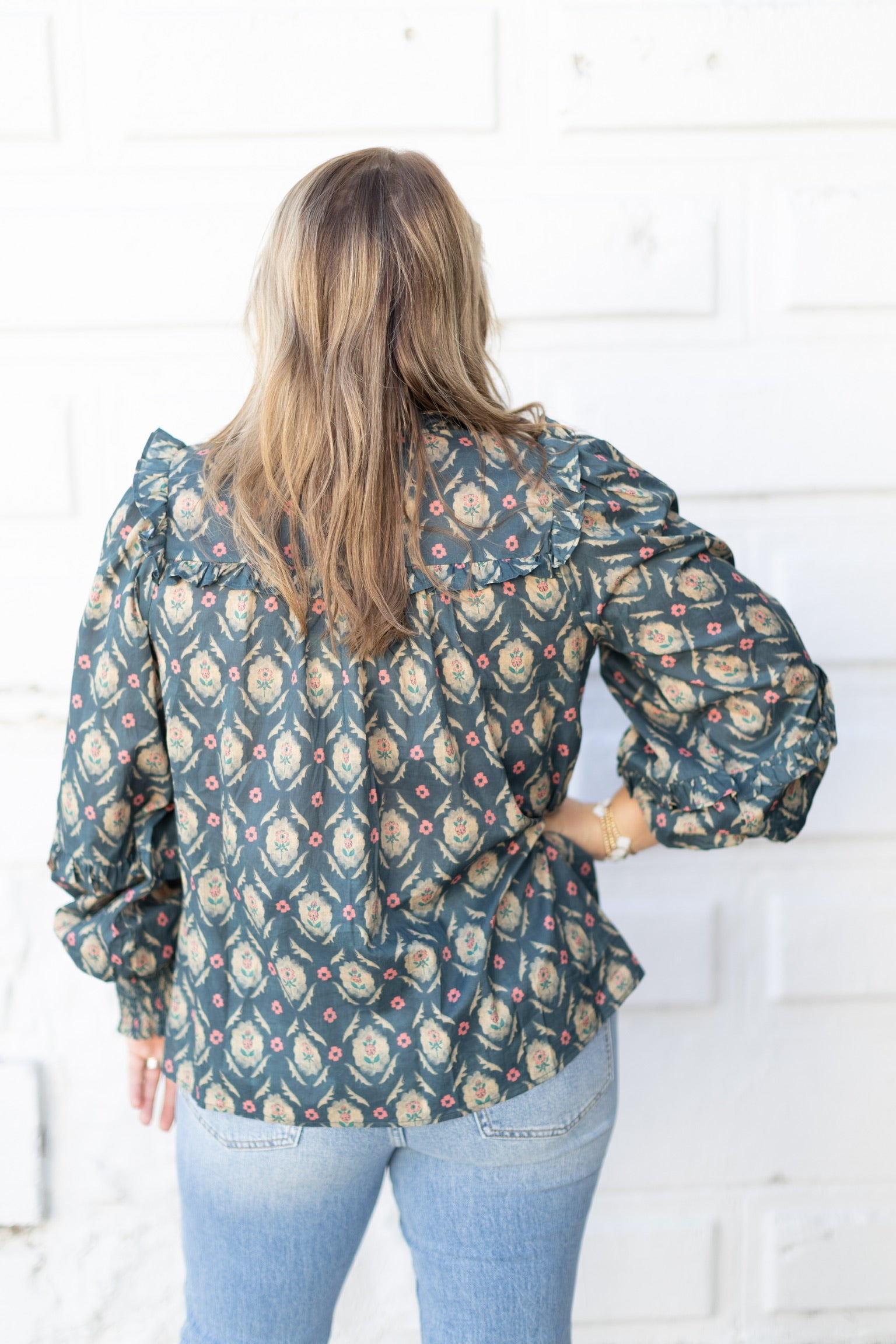 Evergreen Meadow Blouse