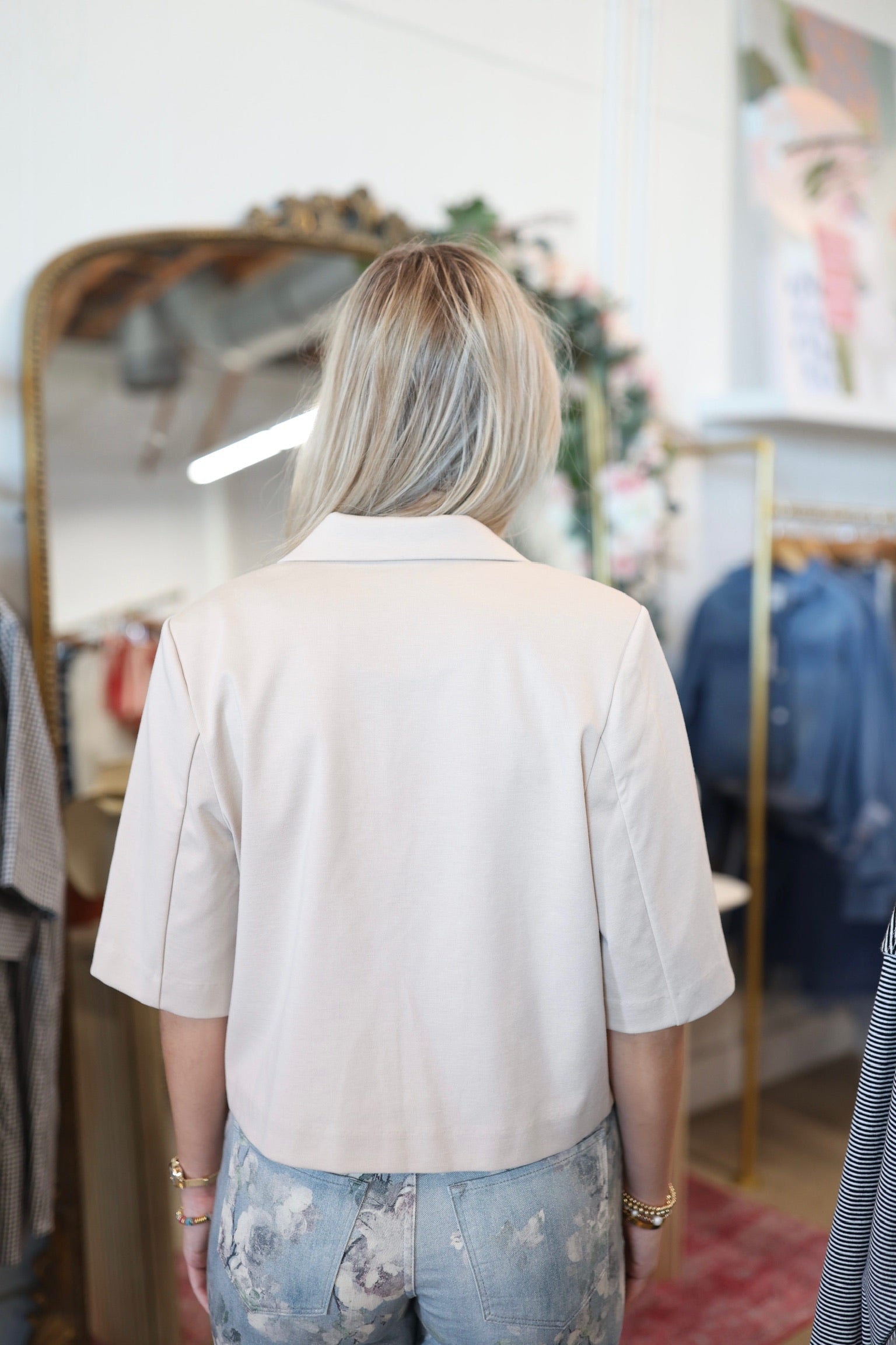 Melanie Blazer Top