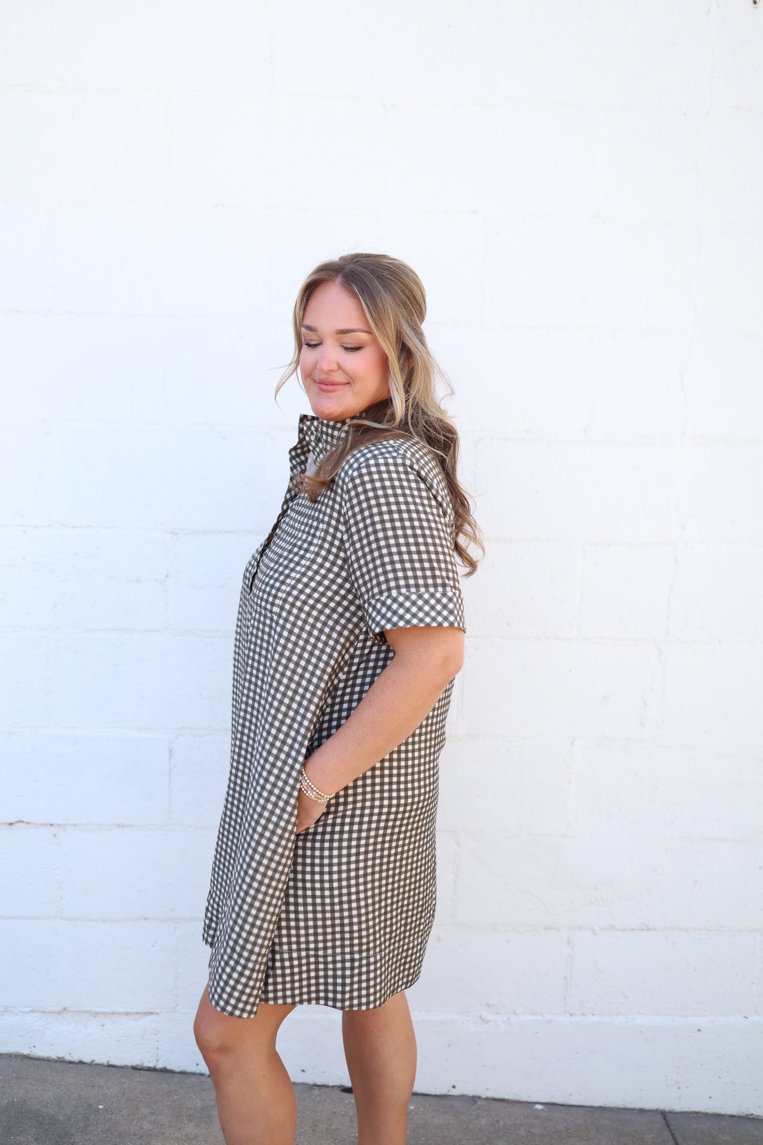 Oaklynn Olive Dress