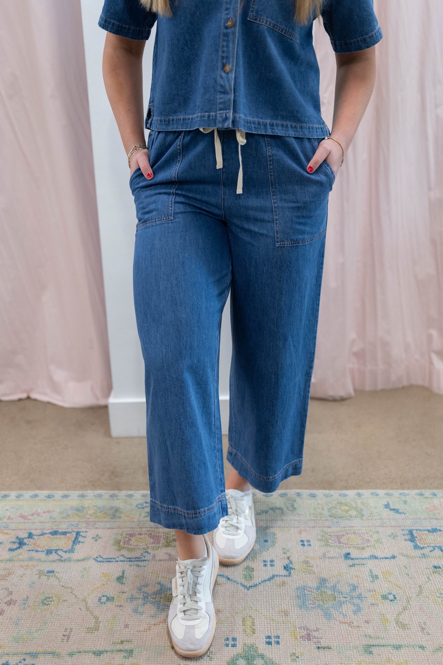 Daycation Denim Utility Pant