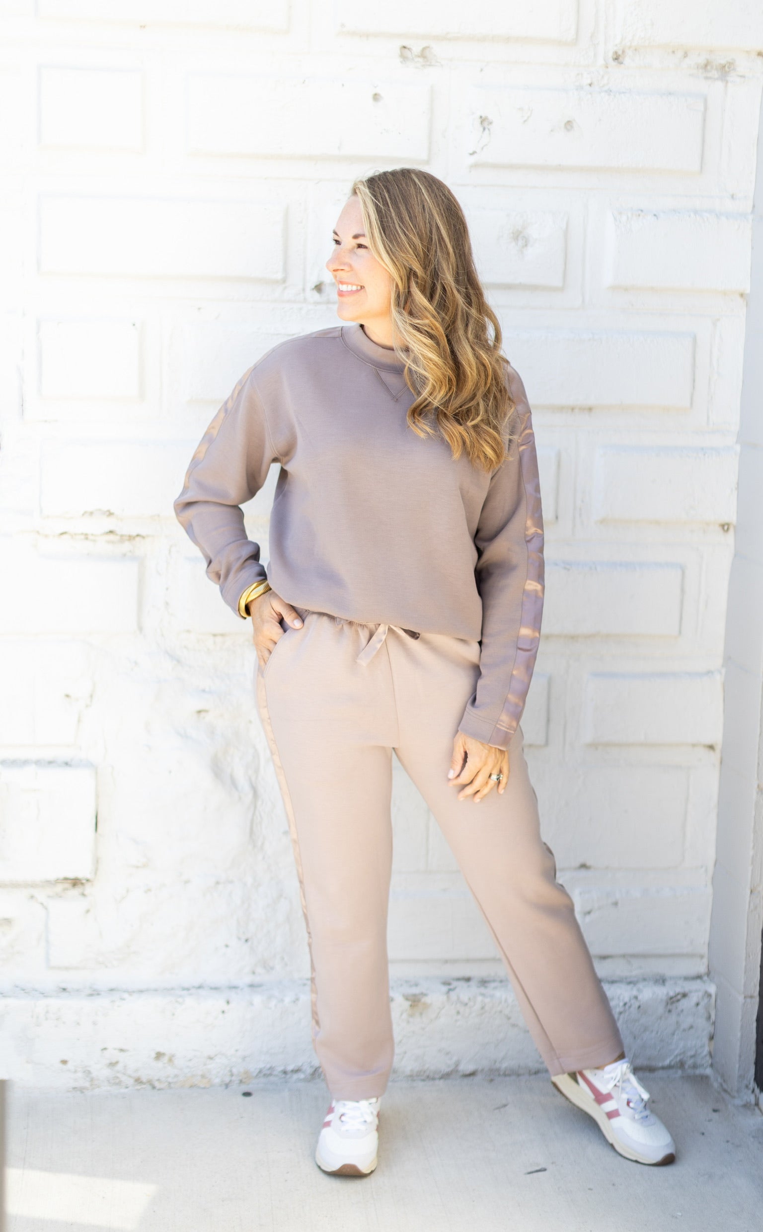 Light Mocha Scuba Joggers