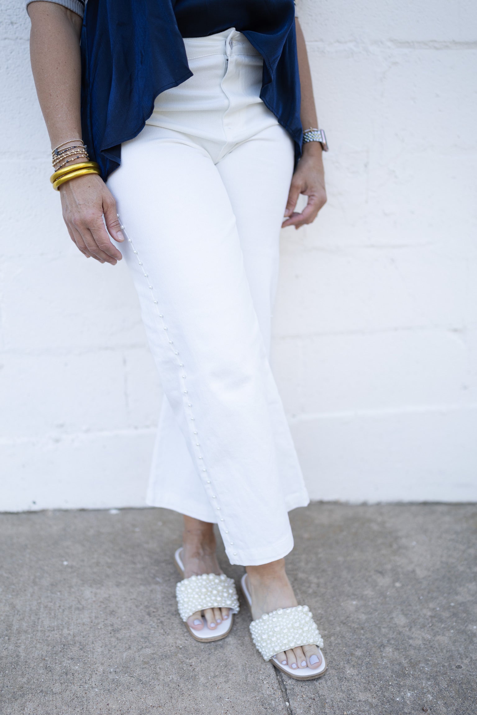 White Pearl Jeans