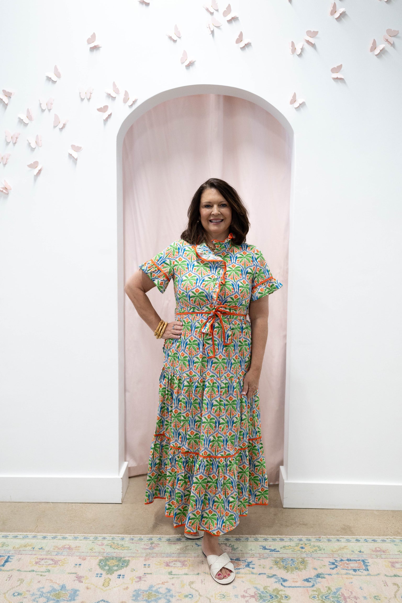 Lena Coconut Grove Maxi Dress