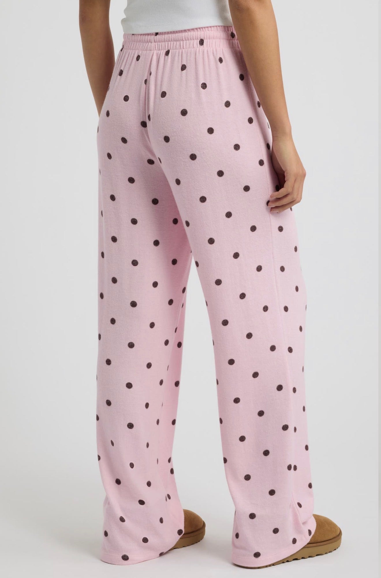 Ballet Pink Spotted Lucy Bottoms