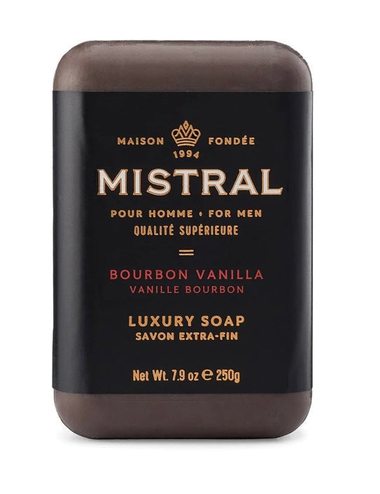 Bourbon Vanilla Men's Bar Soap