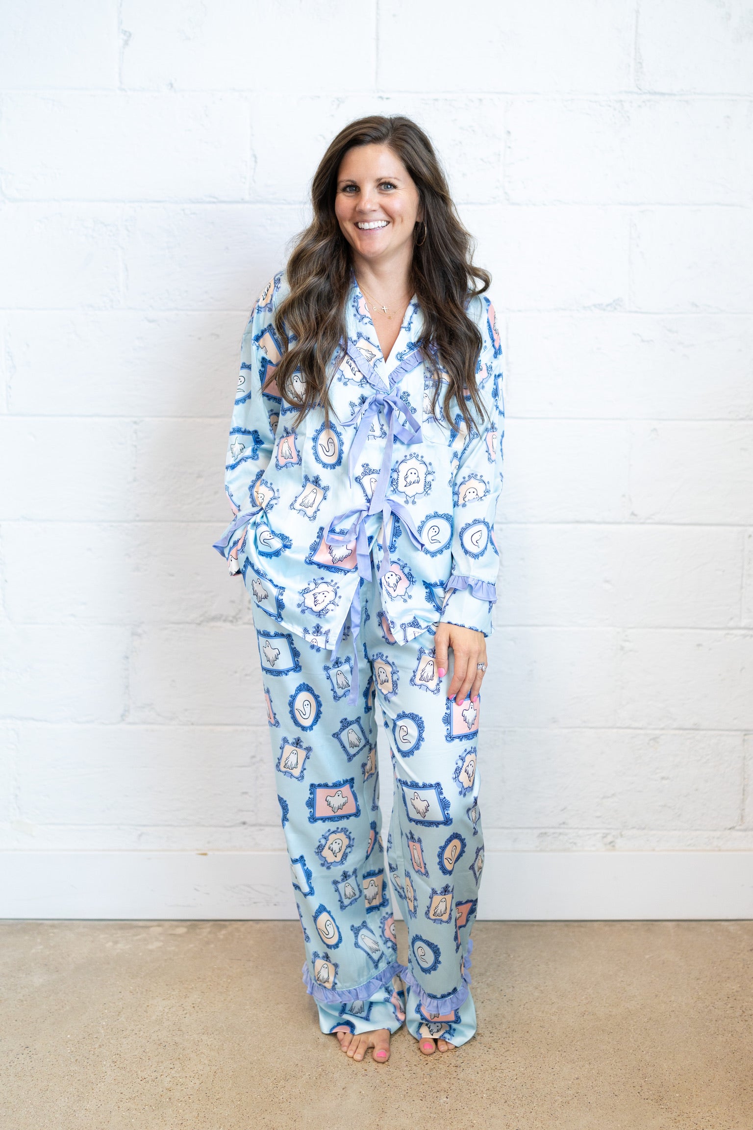 Spooky Ghost Pajama Pants