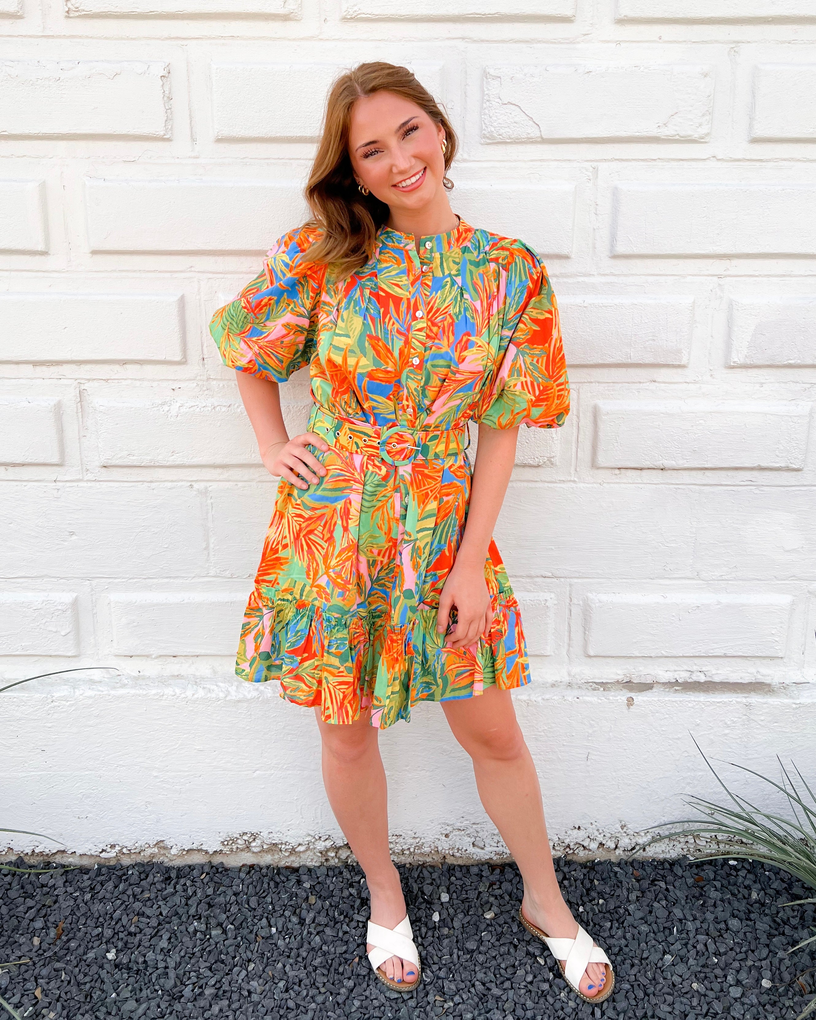 The Paloma Belted Dress | J Marie