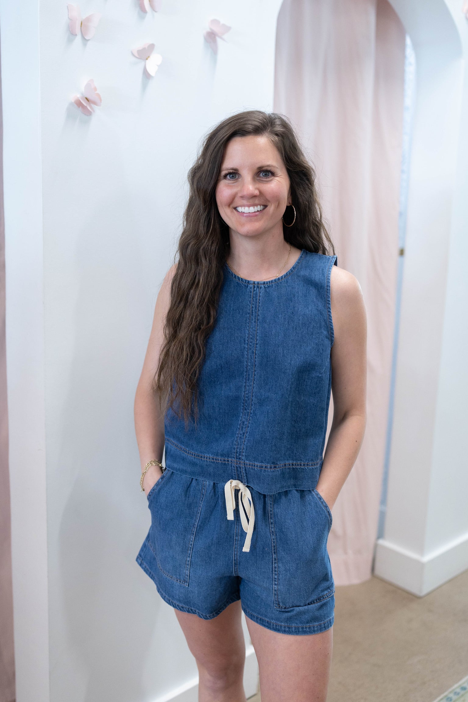 Sun Seeker Denim Tank