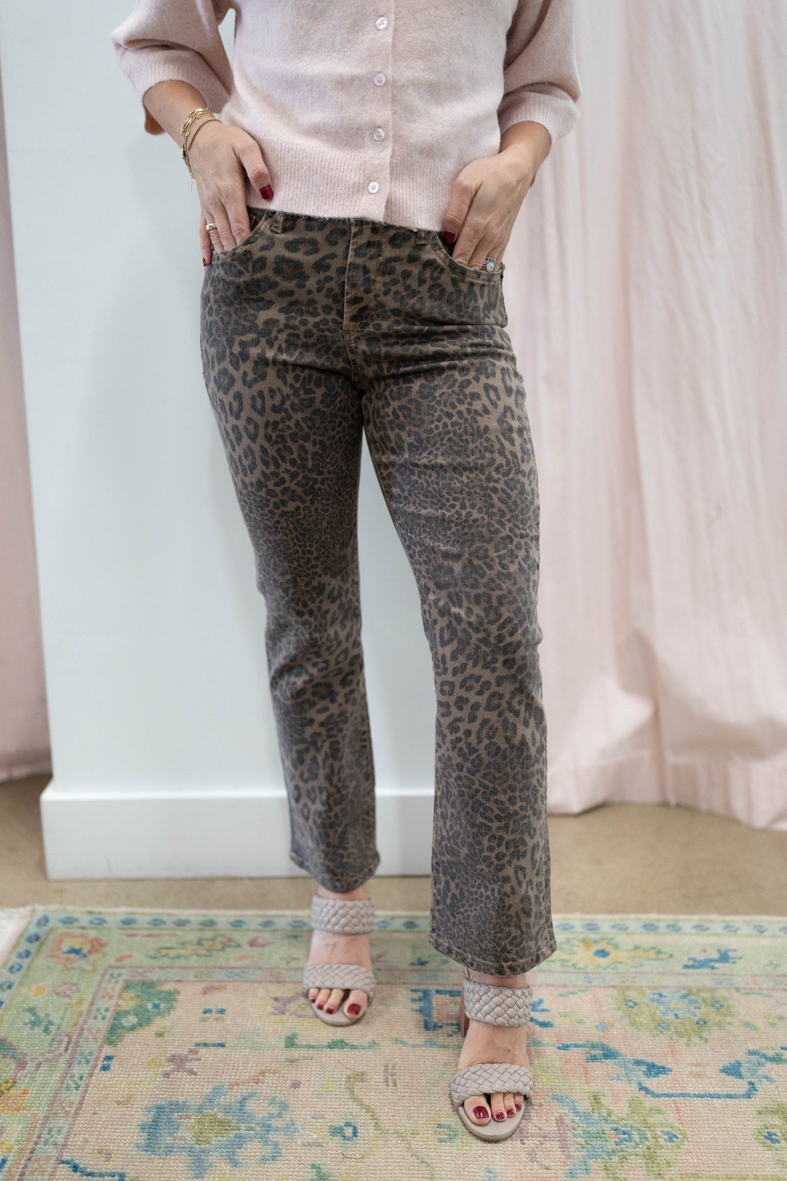 Anika Shadow Leopard Jeans