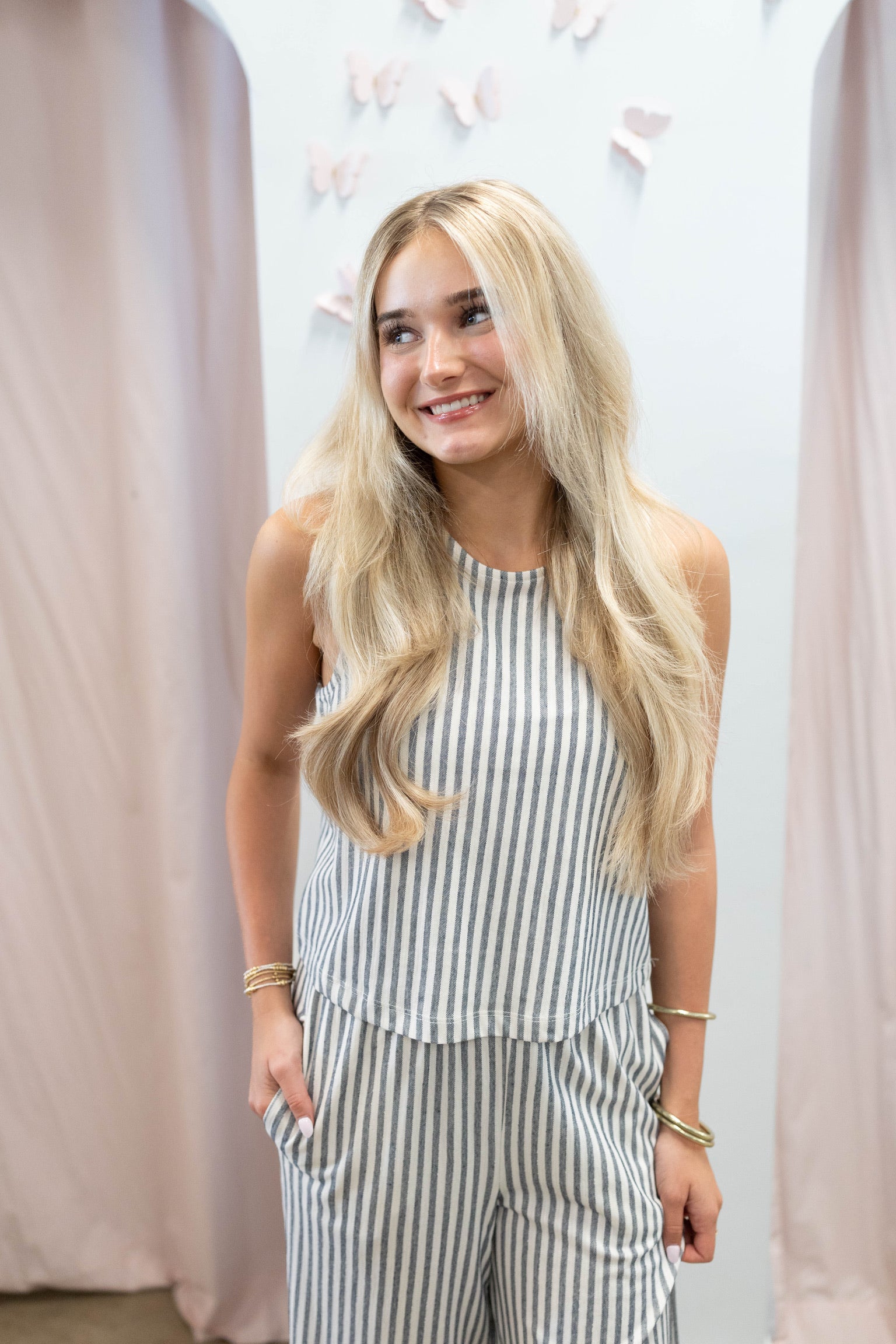 Eclipse Sloane Knit Striped Top