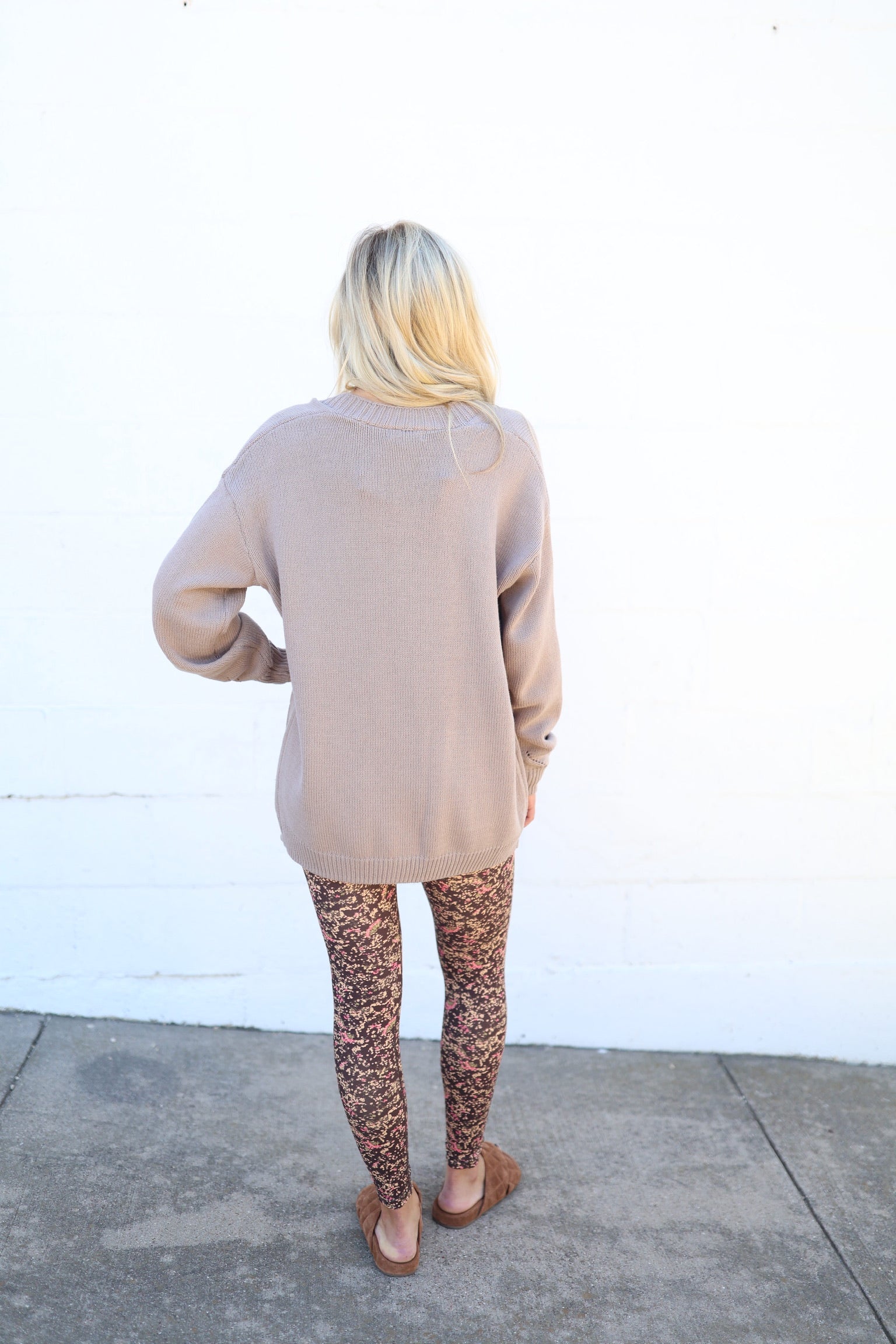 Wild Mushroom Sanborn Cardigan