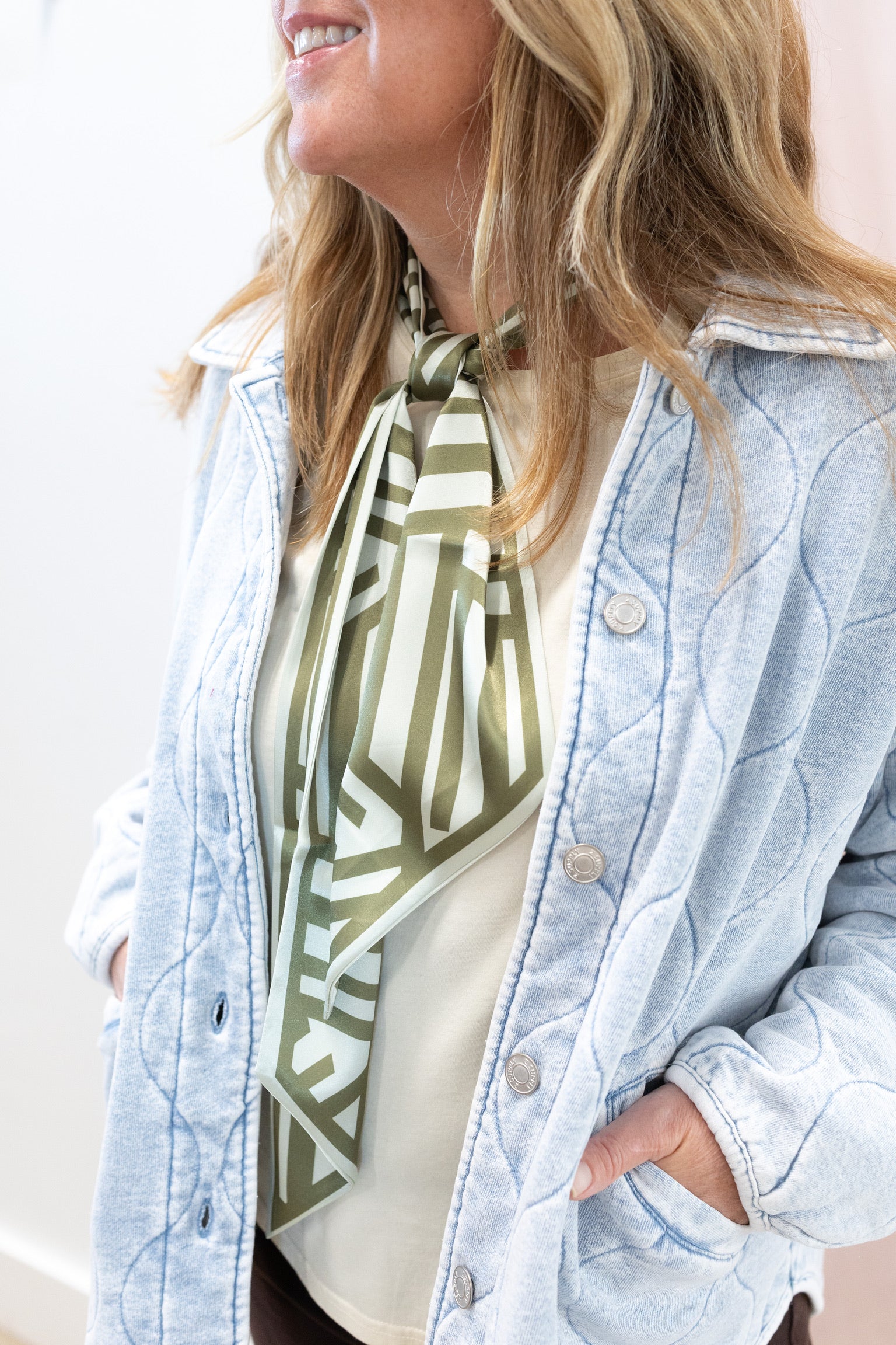 Boulder Knit Denim Jacket