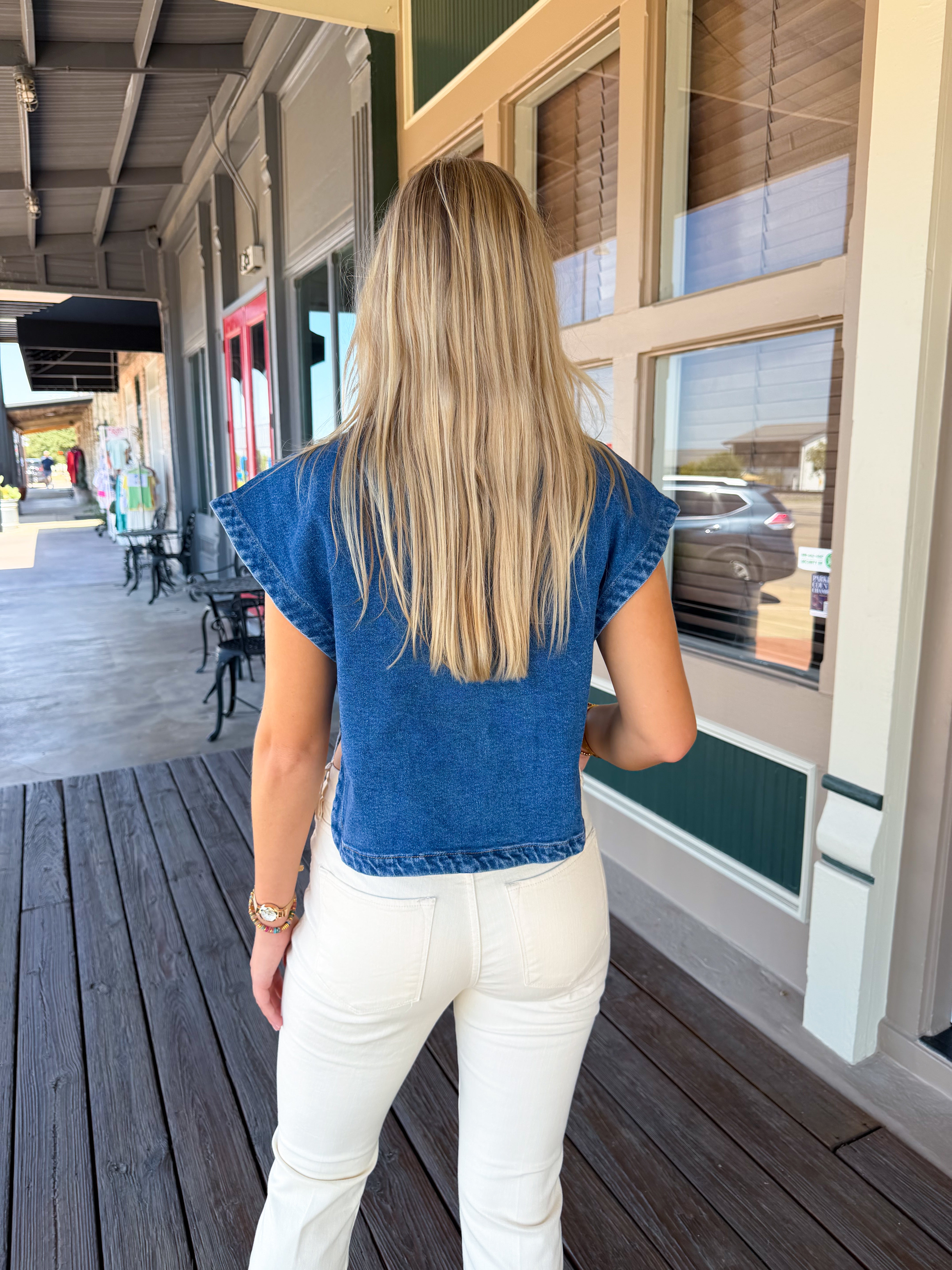 Denim Days Top