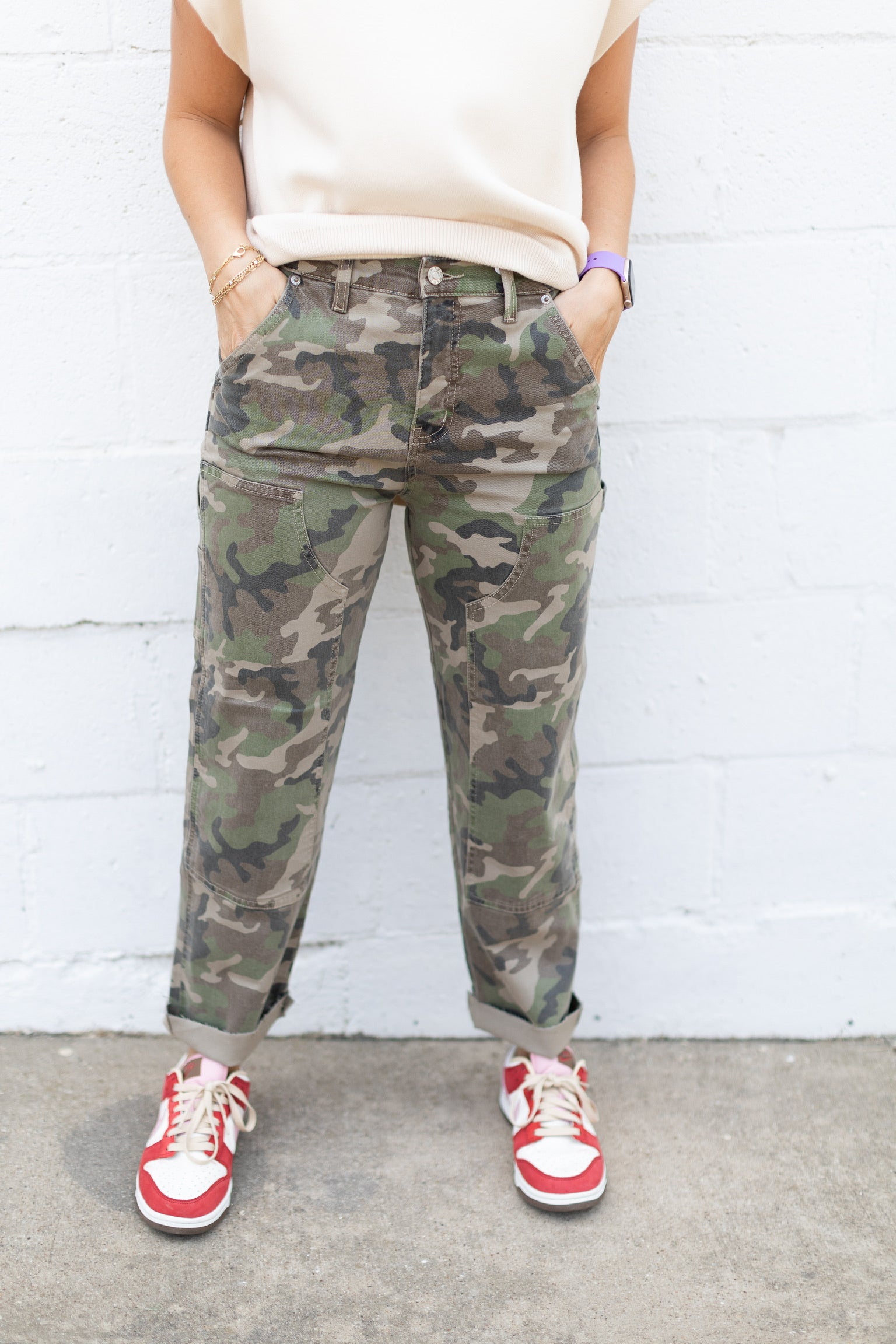 Sundaze Hideaway High Rise Crop