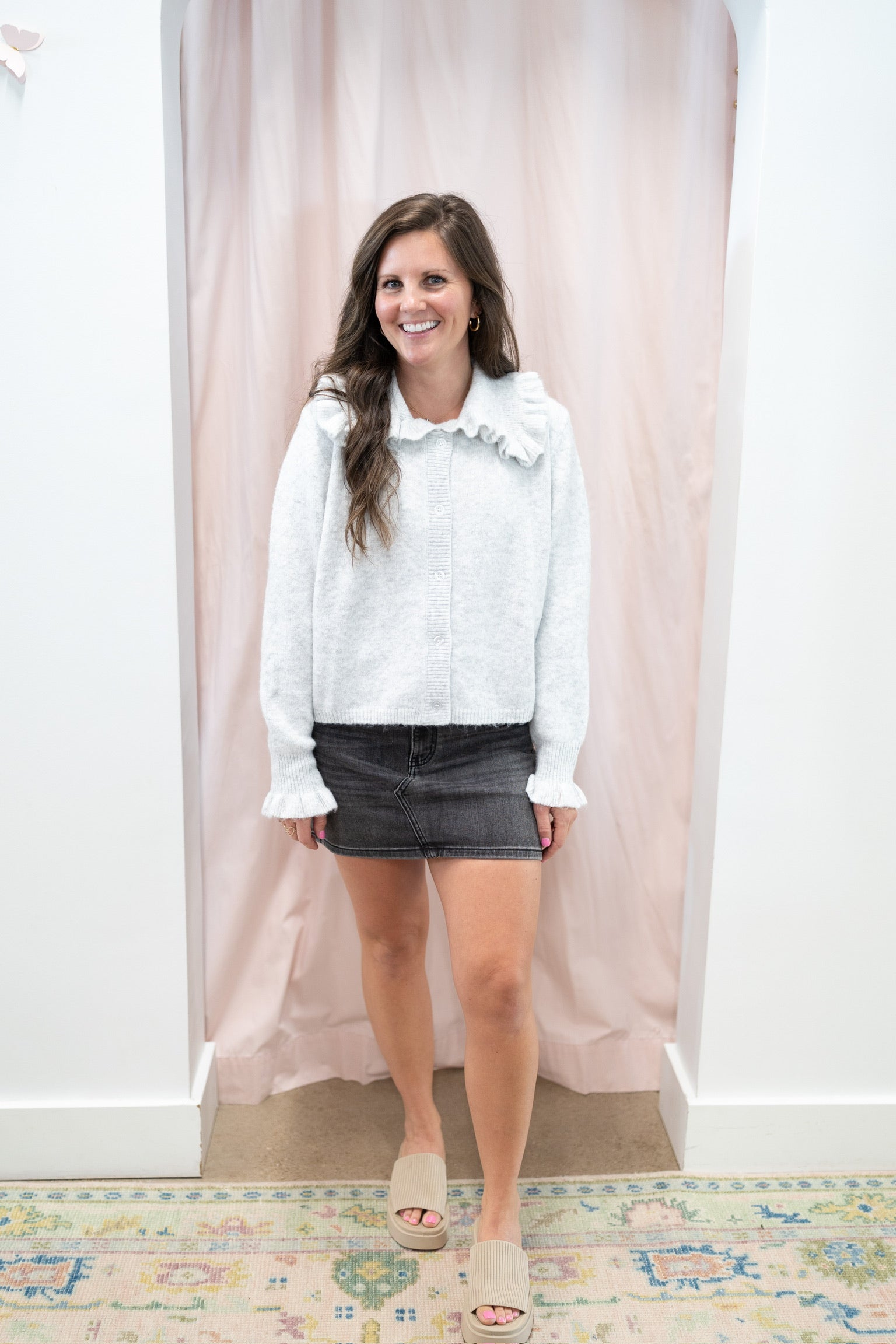 Malibu Mini Denim Skirt