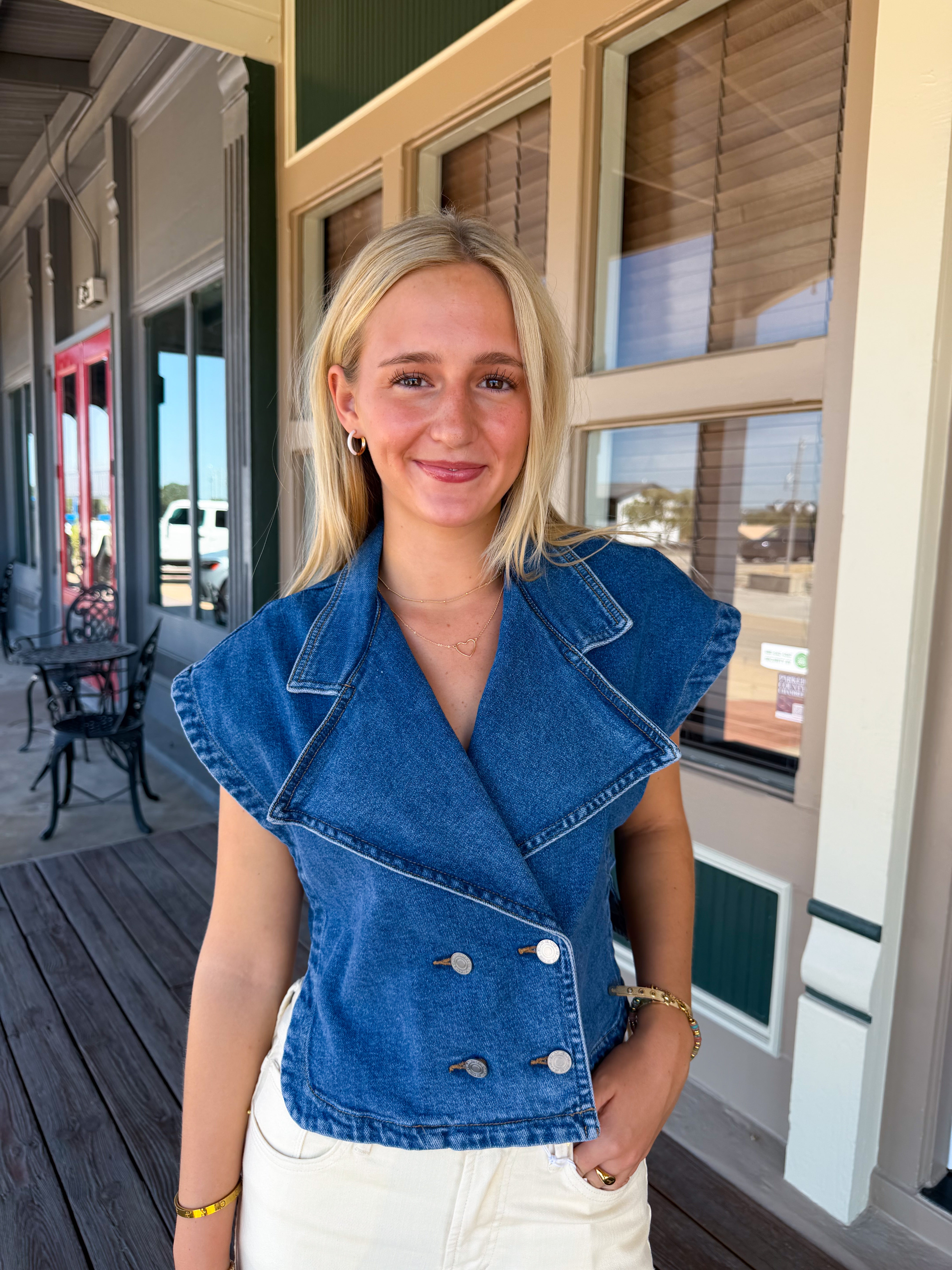 Denim Days Top